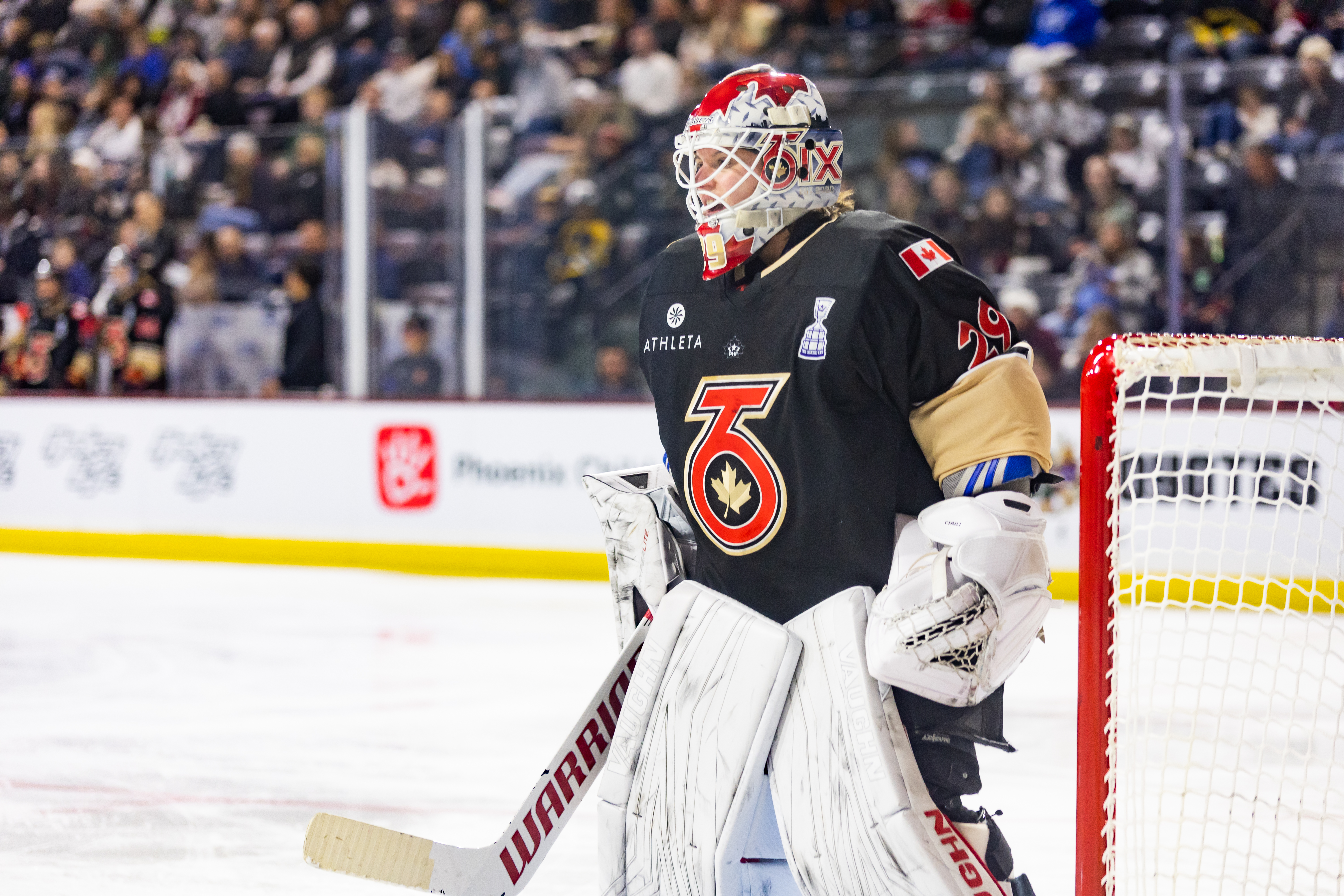 Elaine Chuli - Photo by Kayla Franz - Montreal's Completes Crease With Chuli