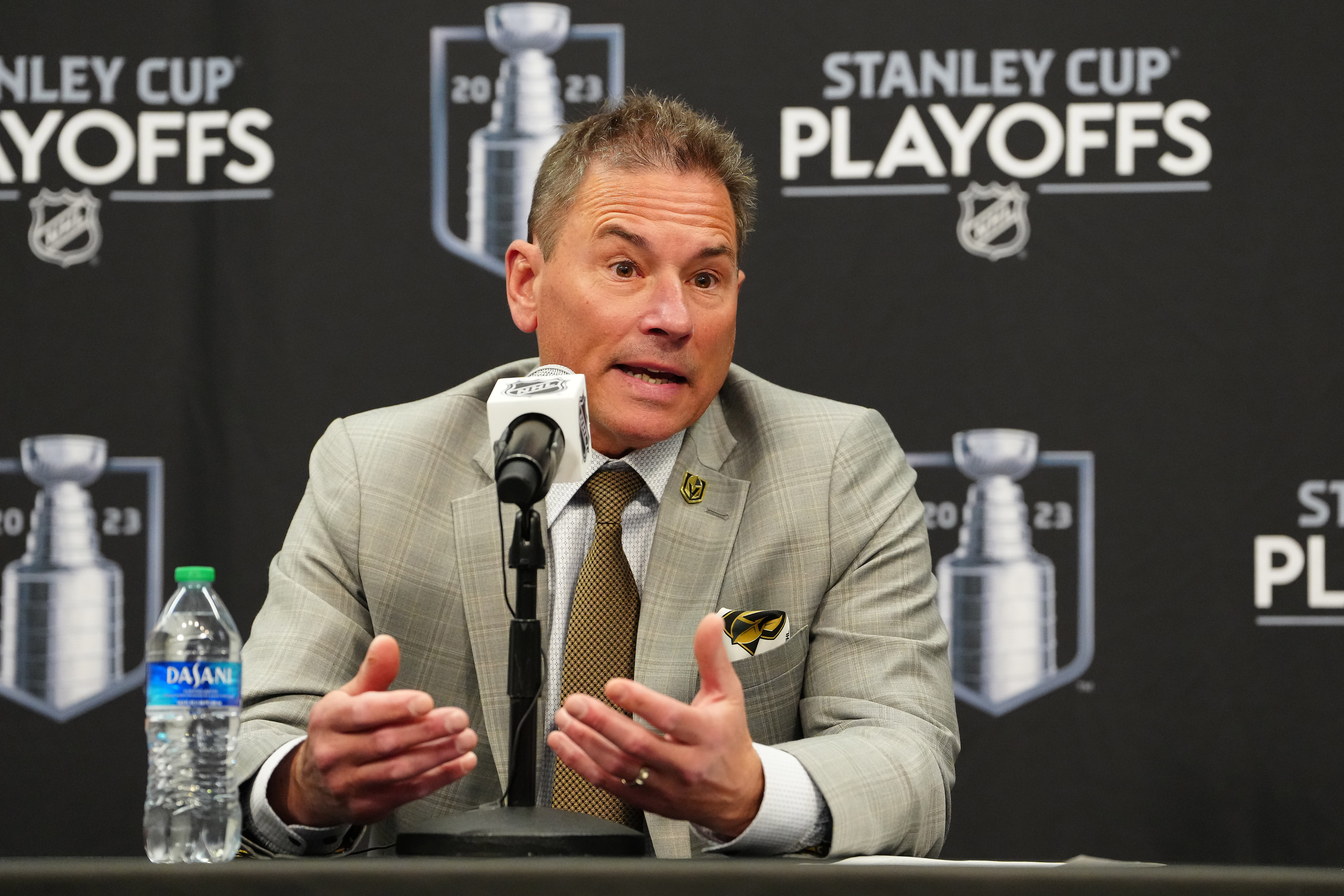 Stephen R. Sylvanie-USA TODAY Sports - Golden Knights' HC Apologizes to Coyotes