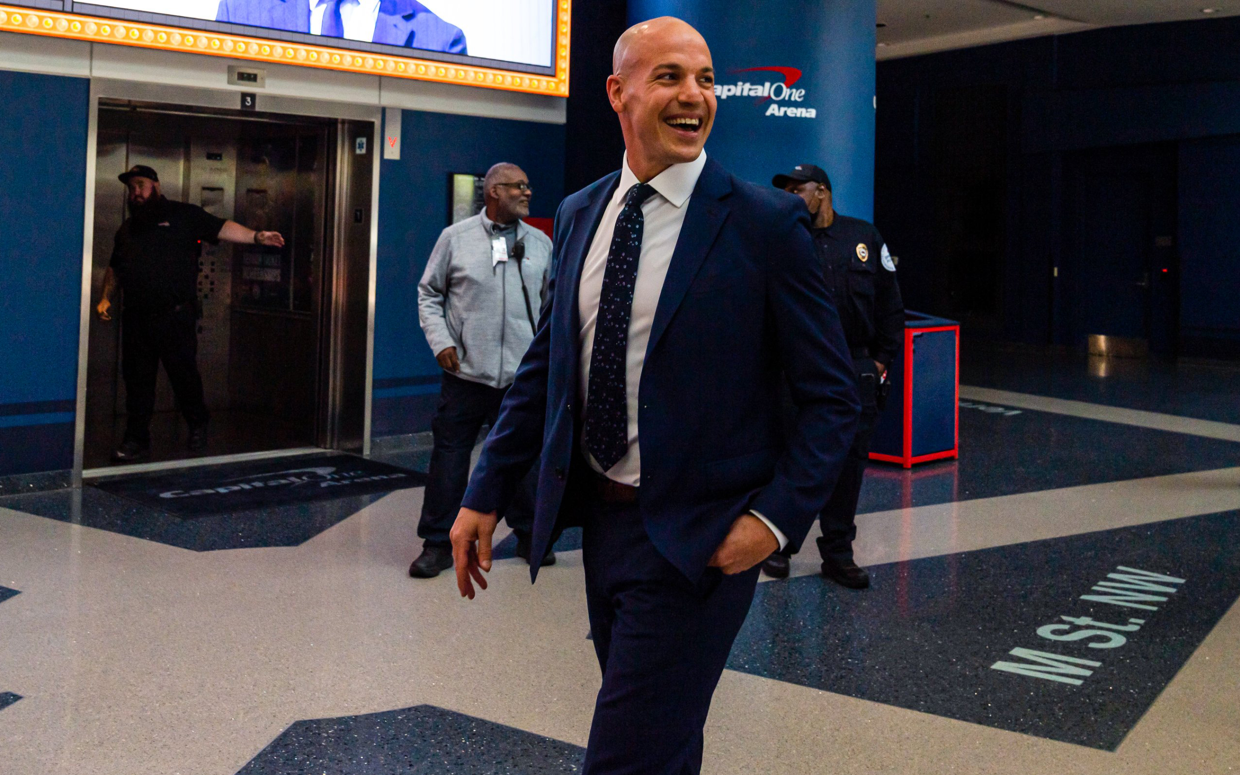 Photo courtesy of the Washington Capitals - Carbery Ready To 'Roll Up Sleeves' As Head Coach, Establish New Era Of Capitals Hockey