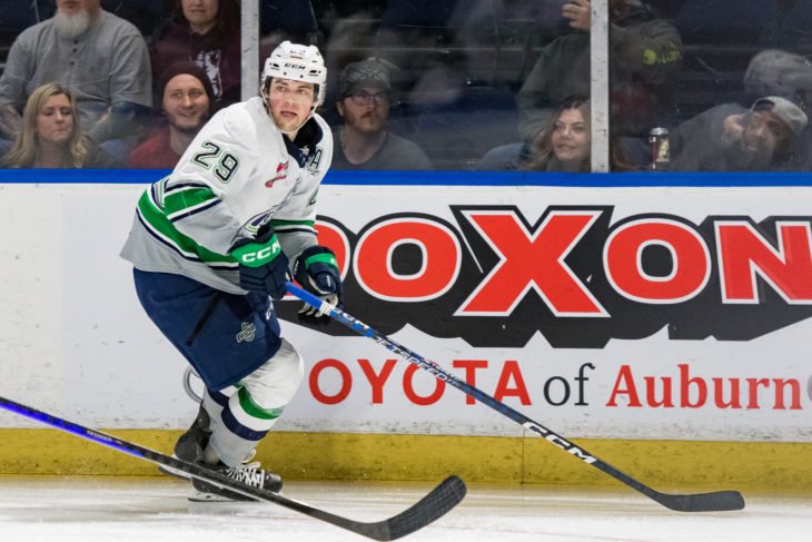 Photo by Brian Liesse for the Seattle Thunderbirds - Laval Signs Four Players to AHL Contracts