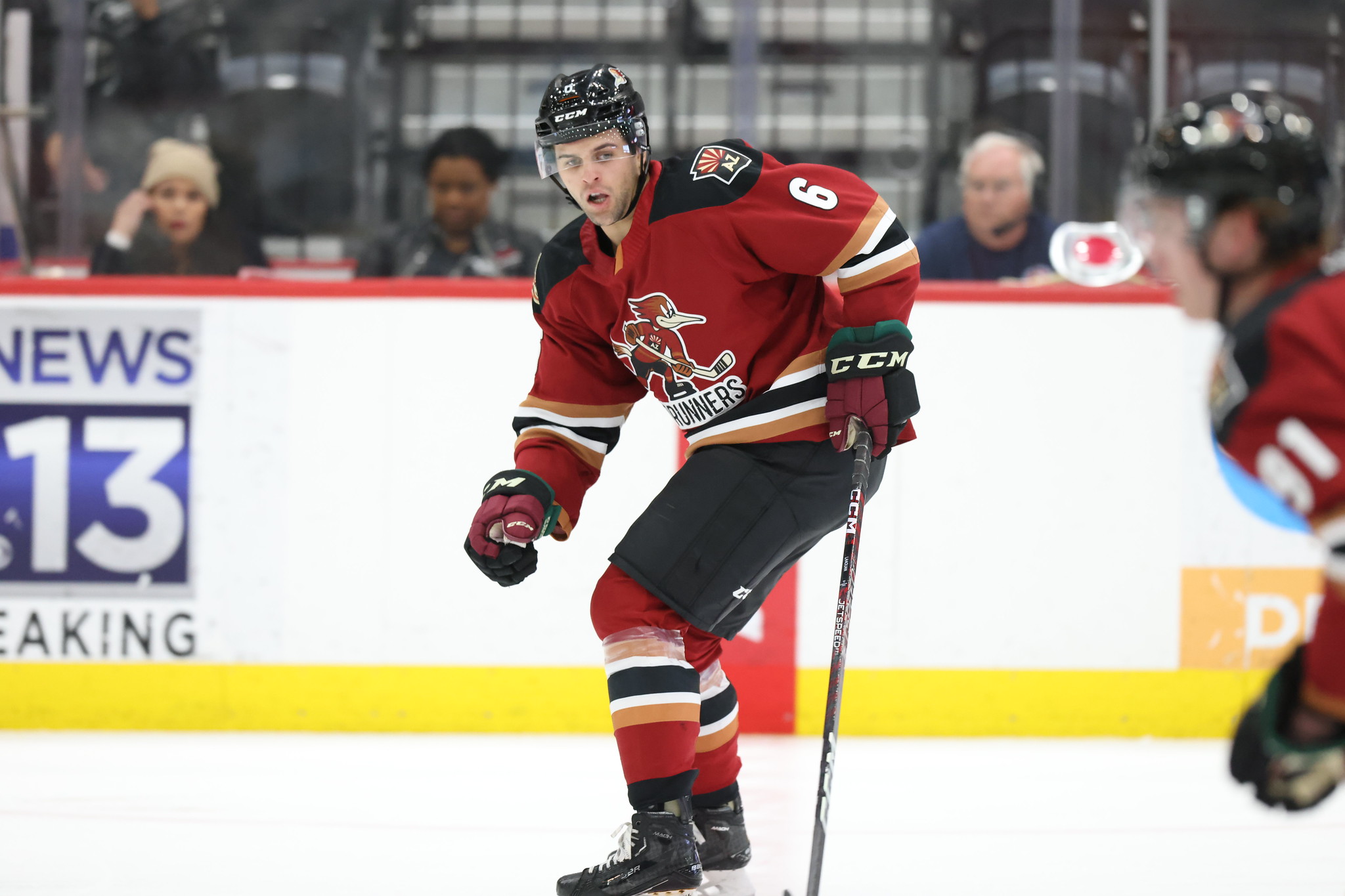 Photo by the Tucson Roadrunners - Rocket Add Defenseman Laaouan on a Two-Way Contract