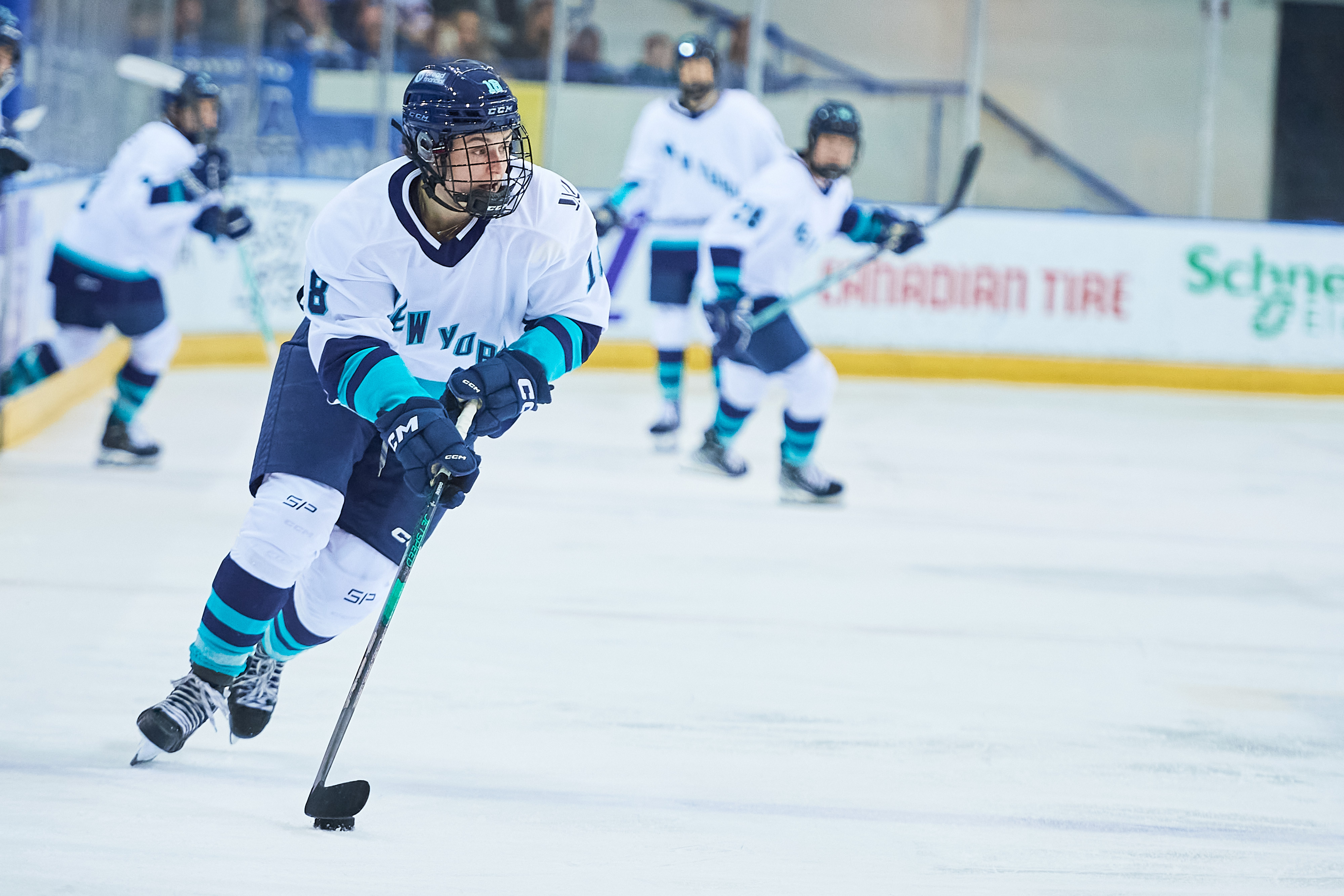 Photo @ Sammy Kogan / The Hockey News - Possession Problems: PWHL New York Forfeiting Control Too Often