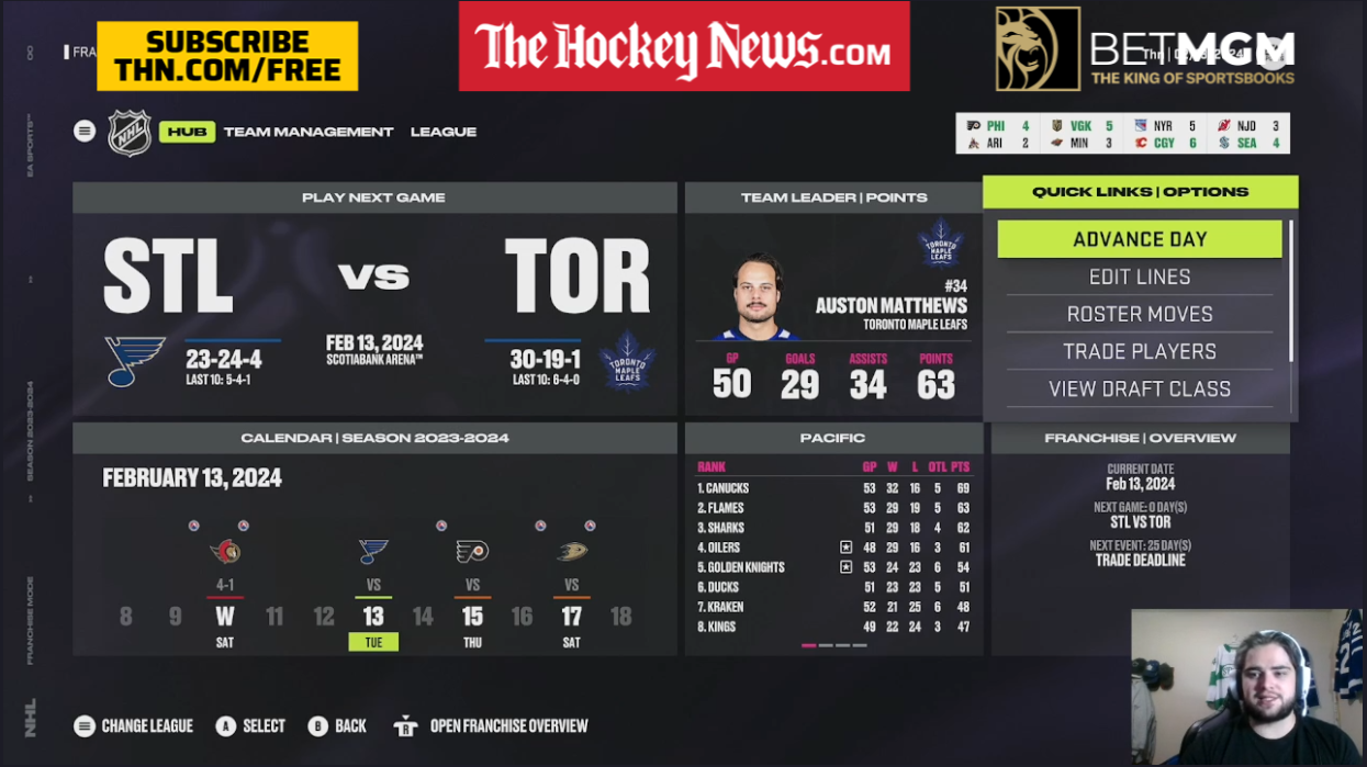 How Well Can the Maple Leafs Do Without Morgan Rielly in NHL 24?