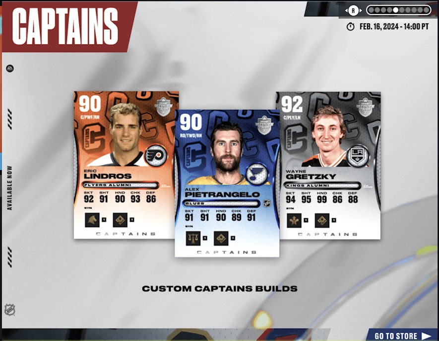 EA SPORTS NHL 24 - New Captains Cards in NHL 24 HUT