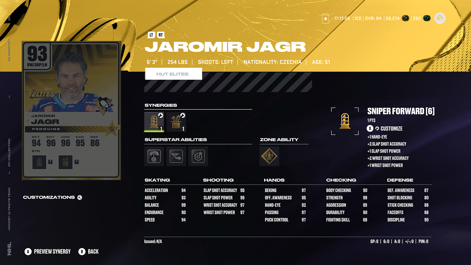 EA SPORTS NHL 24 - EA SPORTS Salutes Jaromir Jagr in NHL 24