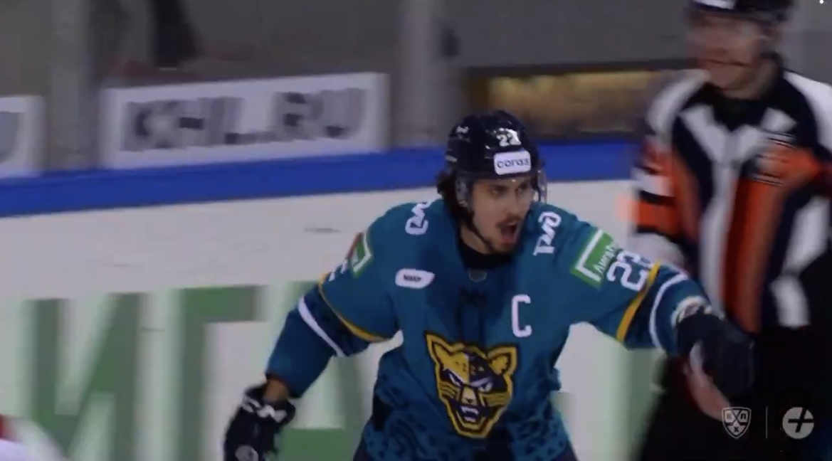 Photo Credit: Screenshot of Video clip on twitter by HC Sochi - 'The type of player that can help us right now': Wild eager to get Khusnutdinov in the lineup