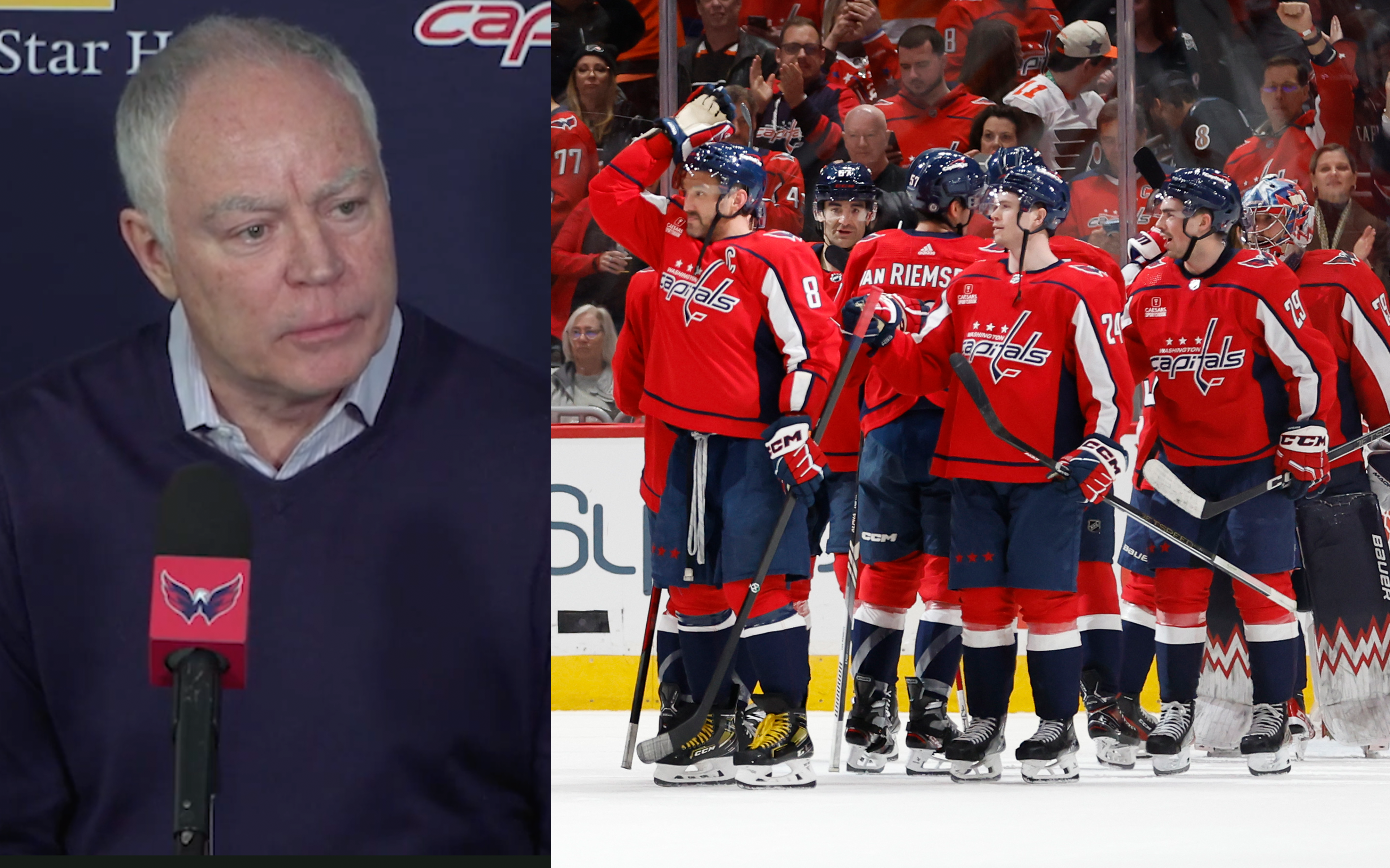 Screencap: Capitals | Geoff Burke — USA TODAY Sports - GM MacLellan Discusses Capitals' Trade Deadline Approach, Playoff Odds & Focus On Future: 'We're Trying To Thread A Needle'