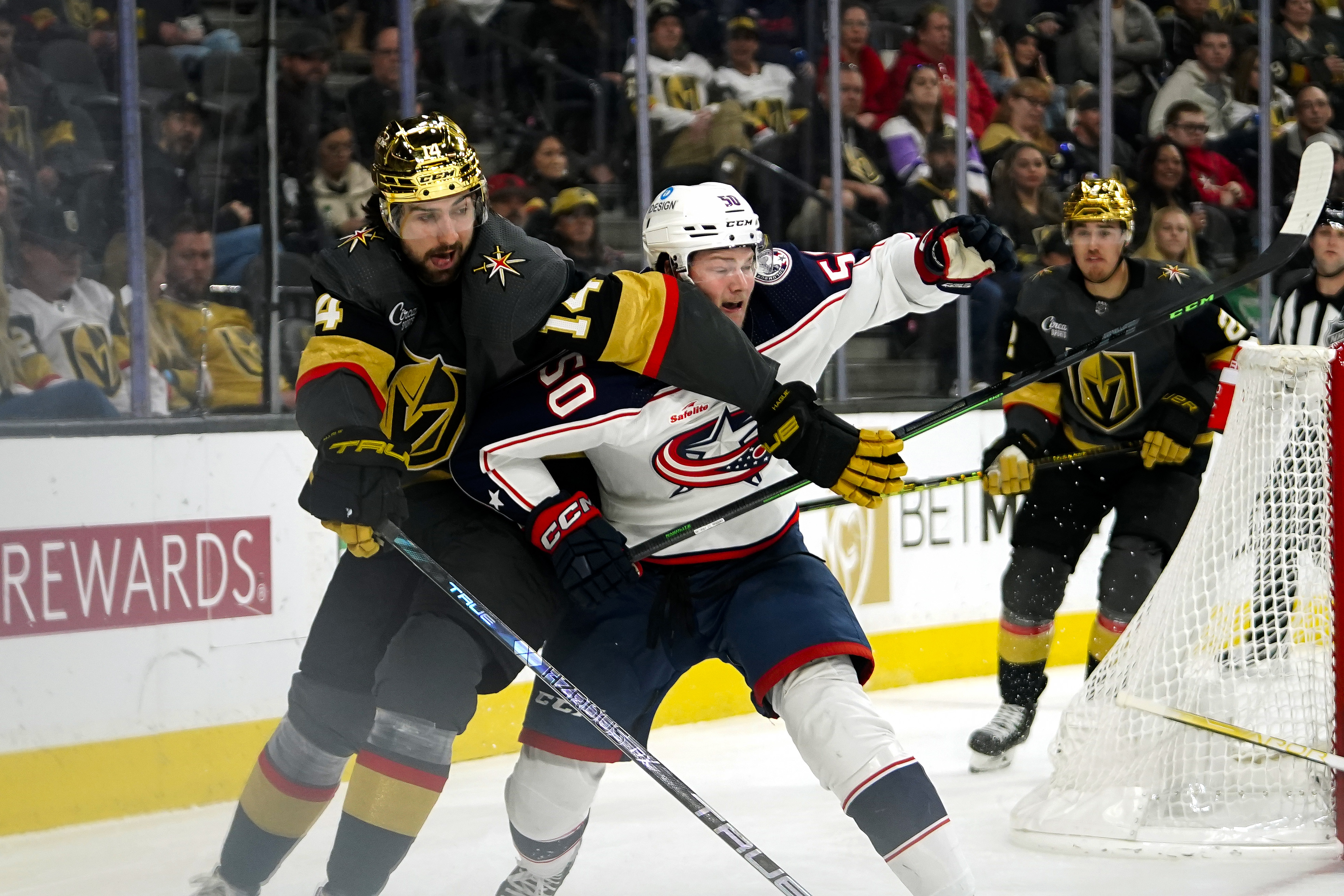 Lucas Peltier-USA TODAY Sports - Golden Knights Welcome Back Jack Eichel And Look To End Road Trip With A Win Against The Blue Jackets