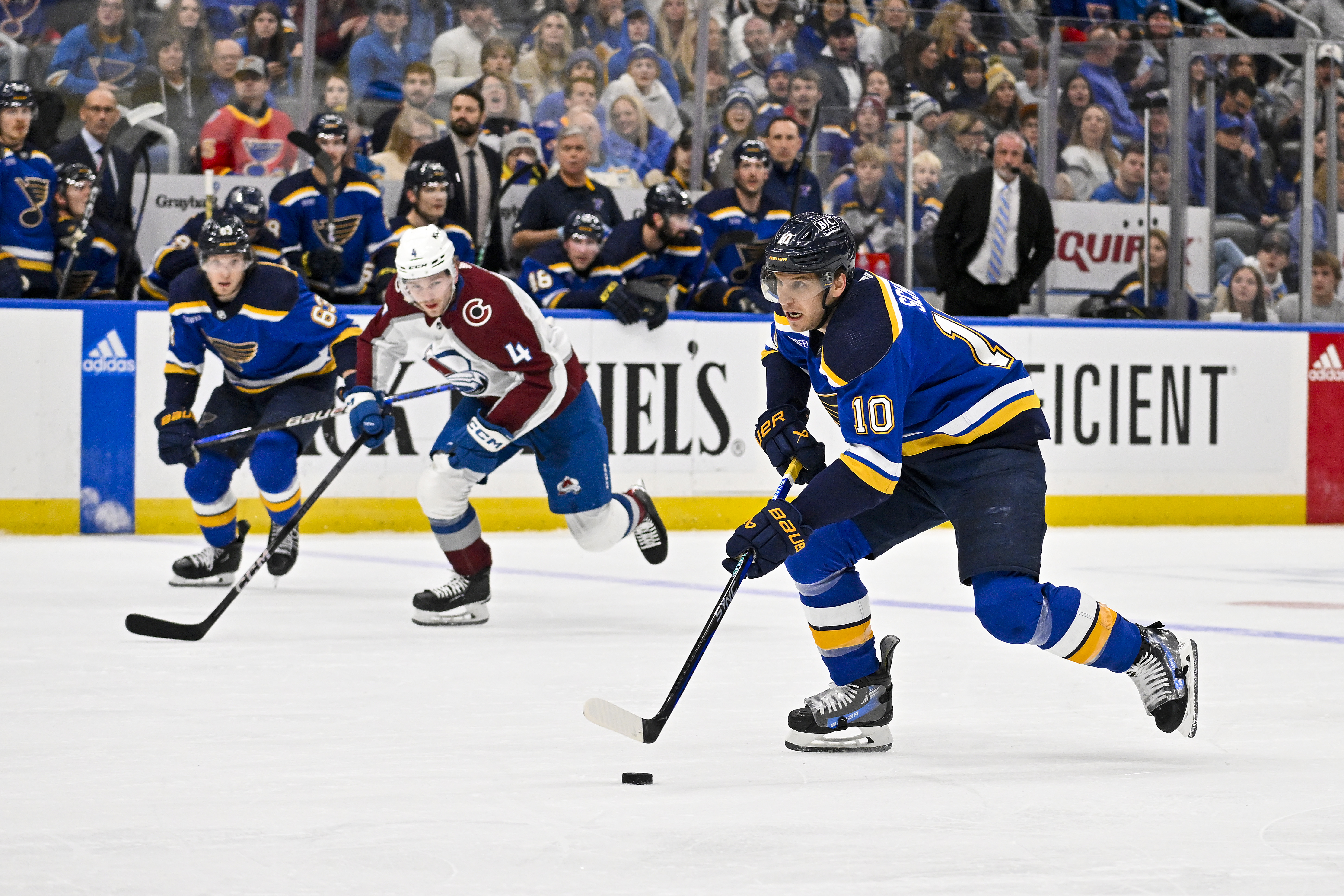 Jeff Curry-USA TODAY Sports - Blues player to watch vs. Rangers: Brayden Schenn