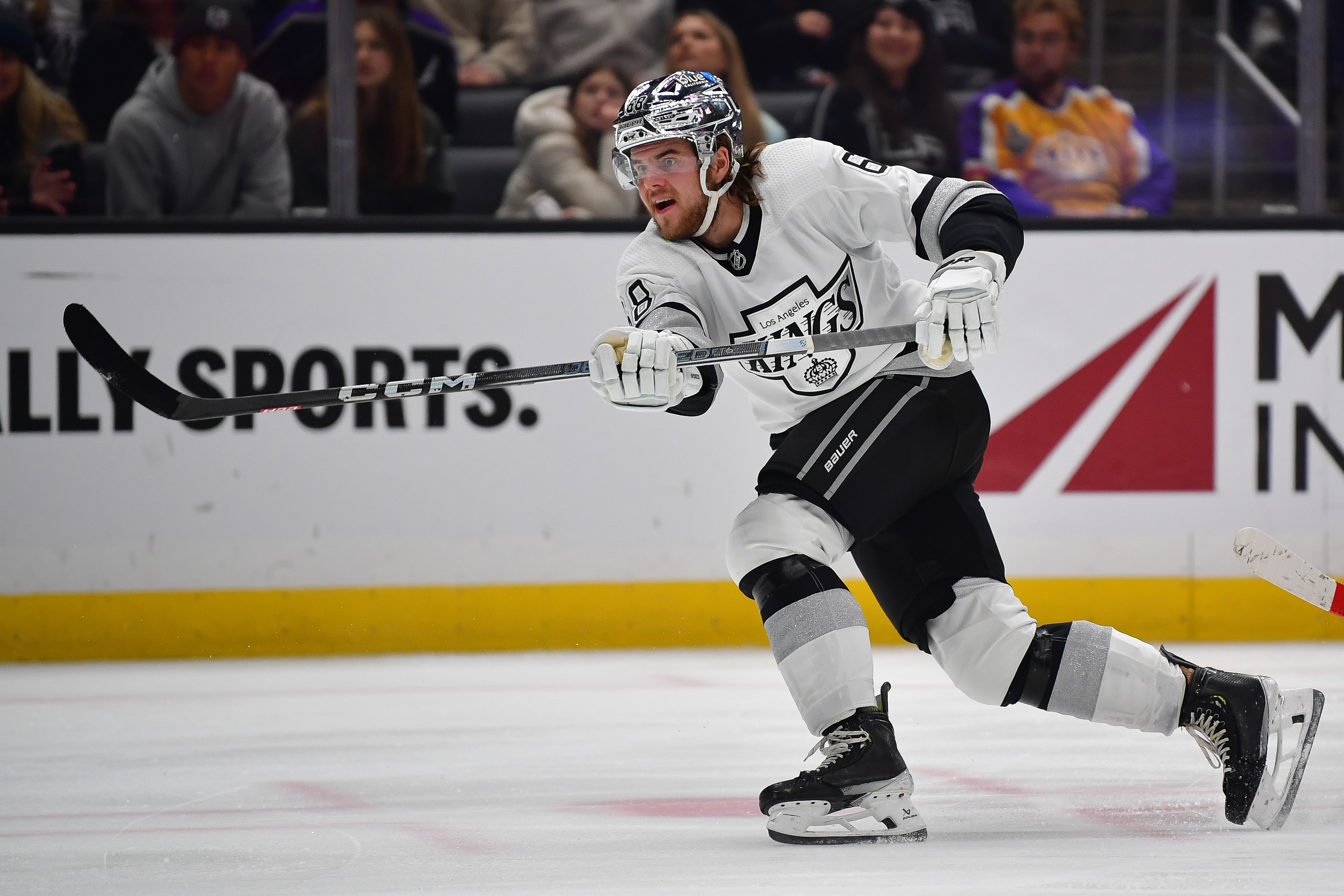 © Gary A. Vasquez-USA TODAY Sports - Ontario Reign Forward Samuel Fagemo Named AHL Player of the Week