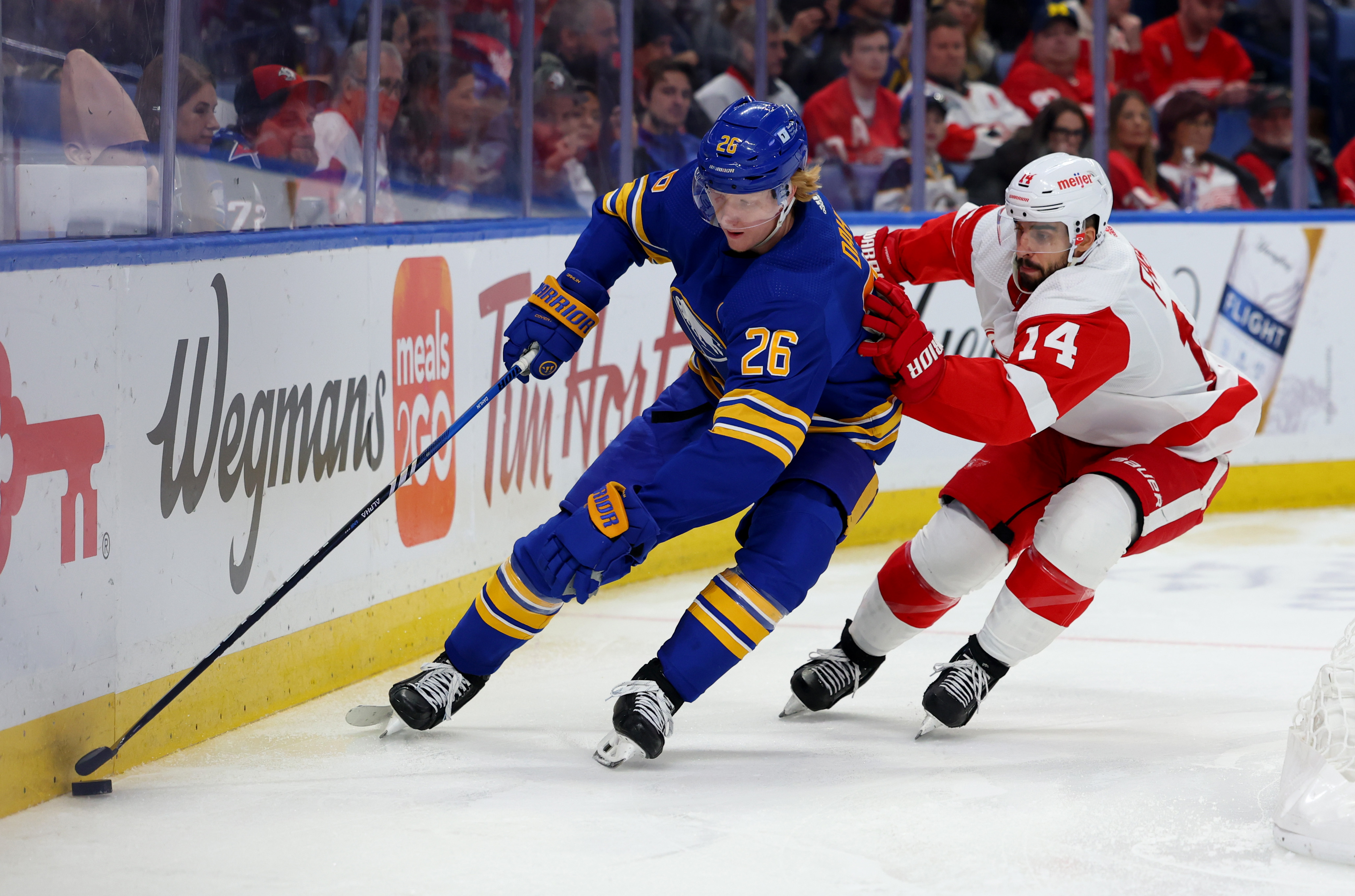 Mandatory Credit: Timothy T. Ludwig-USA TODAY Sports - With Differing Rebuild Priorities, Red Wings and Sabres Attempting to Break NHL's Longest Playoff Droughts