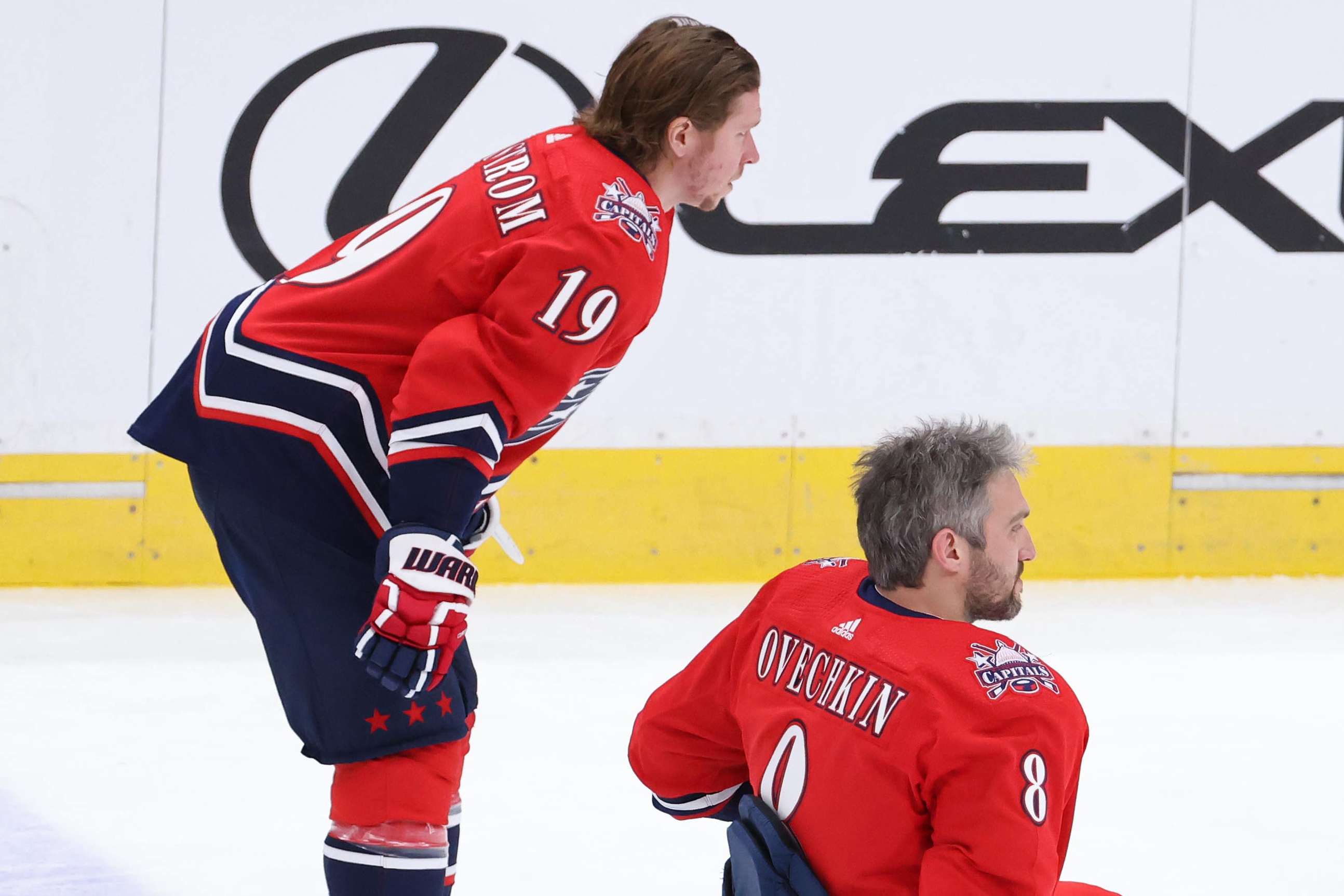 Geoff Burke — USA TODAY Sports - Ovechkin Discusses Backstrom, What He Misses Most About Capitals Center: 'He Was One Of The Best'