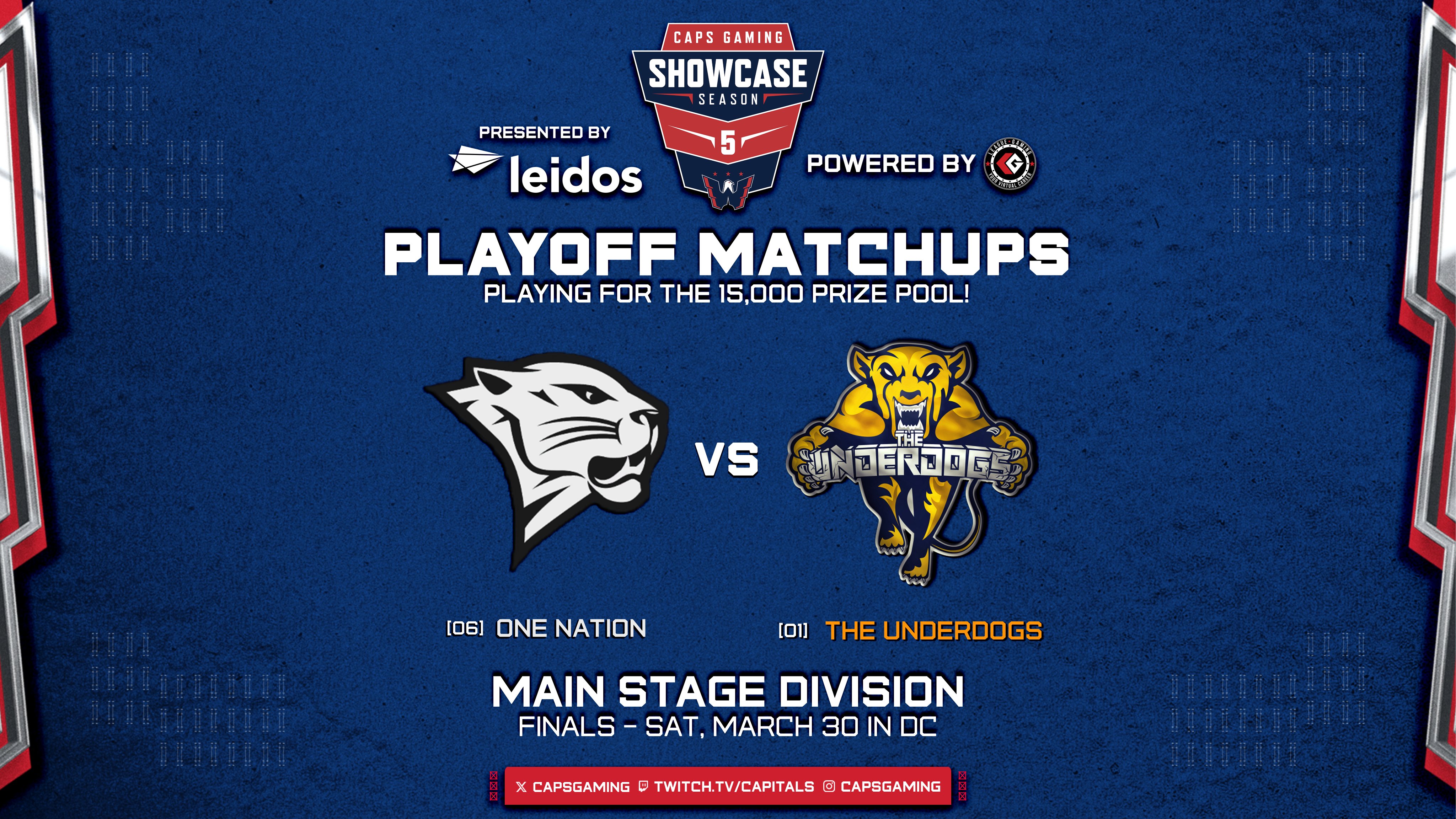 @capsgaming via Twitter/X - The CapsGaming Season 5 Showcase Finals Are Set