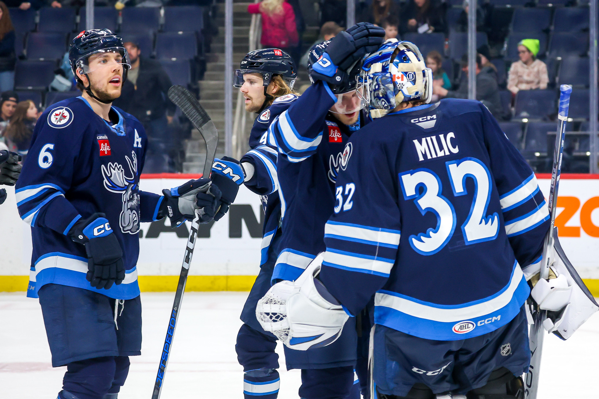 Manitoba Moose - Manitoba Moose Sign Graham Sward