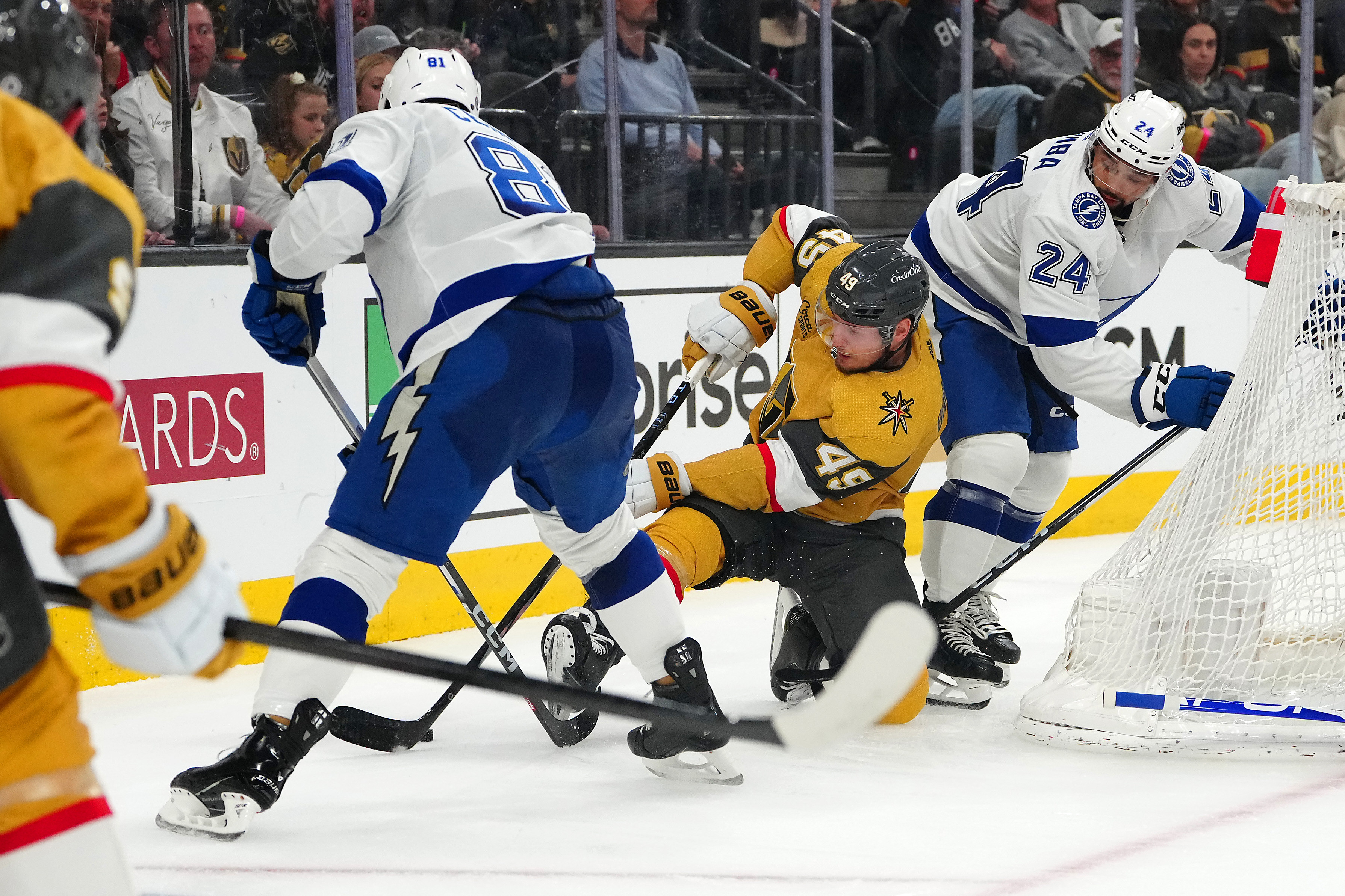 Stephen R. Sylvanie - USA TODAY Sports - Kucherov's Four-Point Night Signals Doom For Golden Knights In 5-3 Defeat