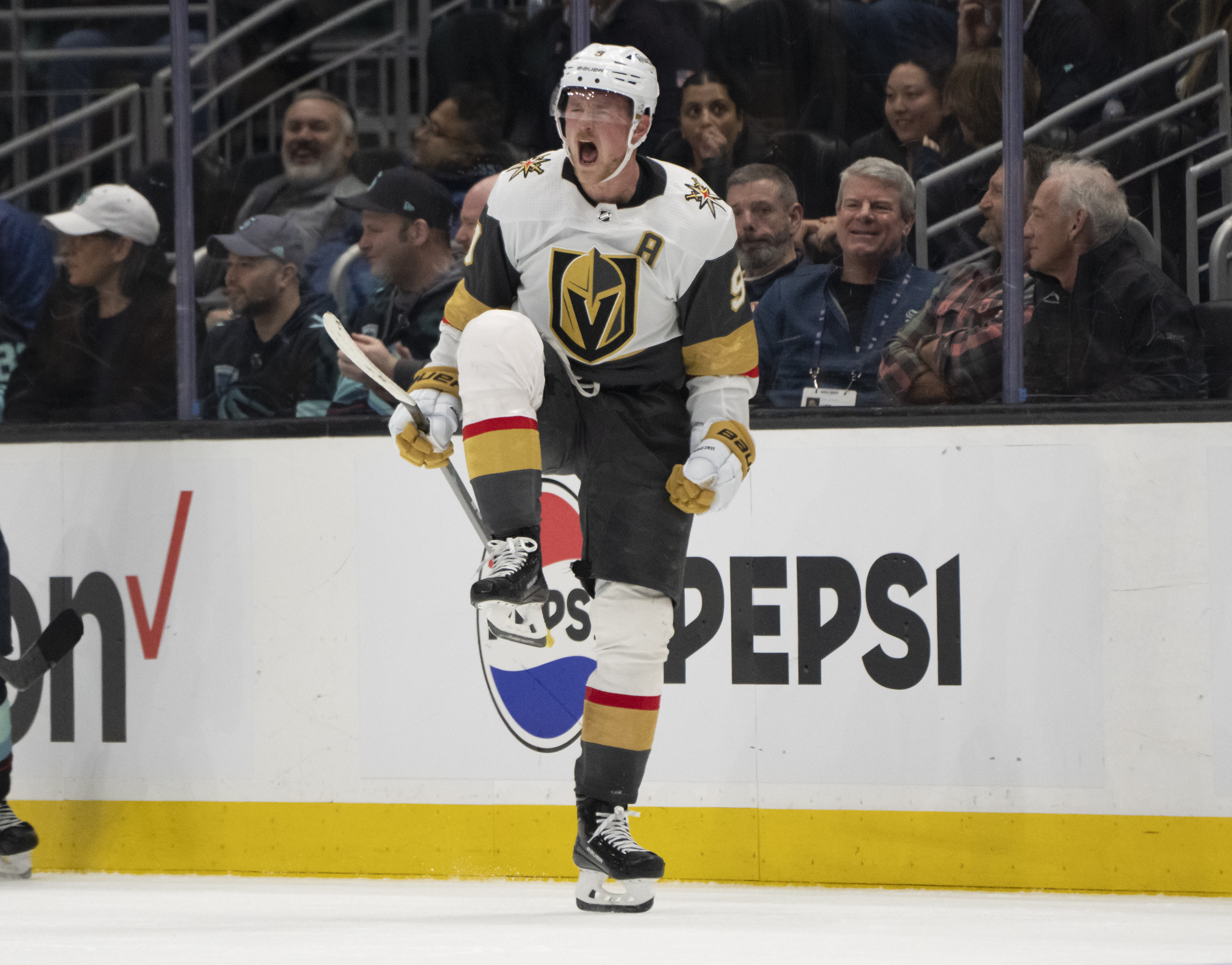 Stephen Brashear-USA TODAY Sports - Golden Knights Superstar Jack Eichel Records 500th Career NHL Point