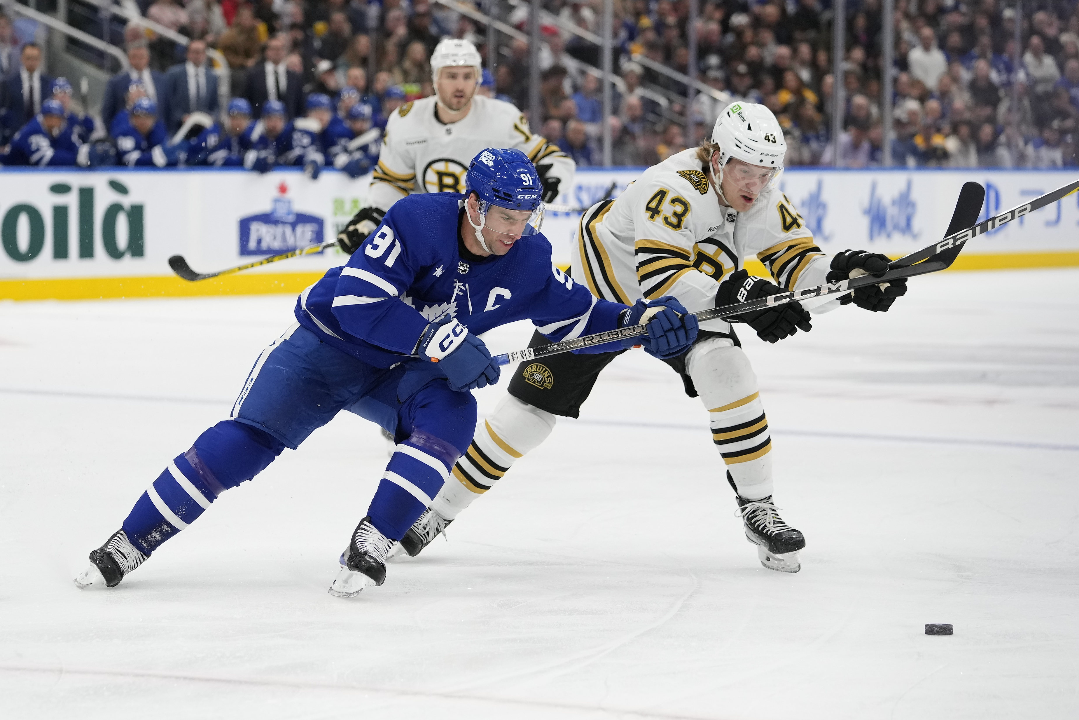 John E. Sokolowski-USA TODAY Sports - Bruins Forward Breaks Down Key Matchup Point Against Maple Leafs