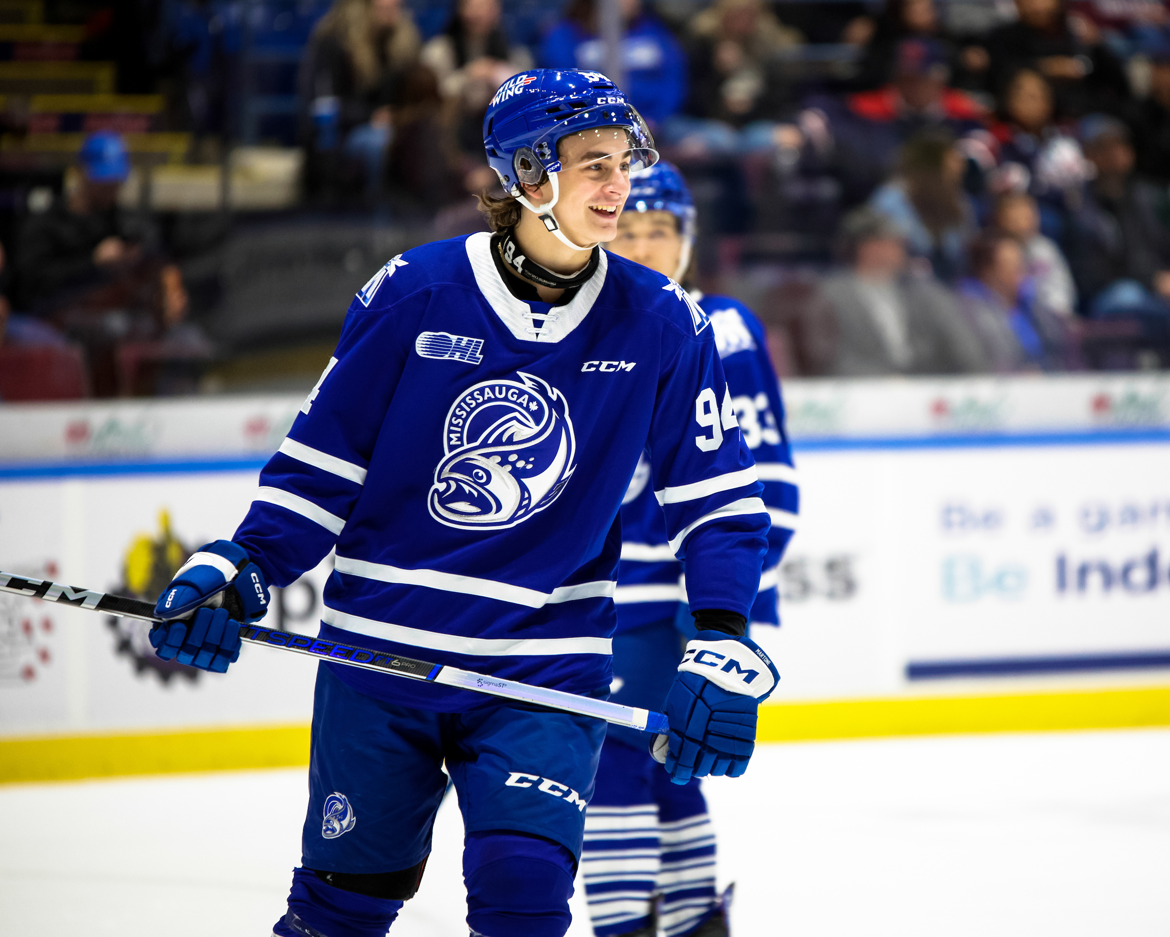 Natalie Shaver/OHL Images - 2025 NHL Draft Eligible Winger Porter Martone Named Captain of Canada's Under-18 World Championship Squad