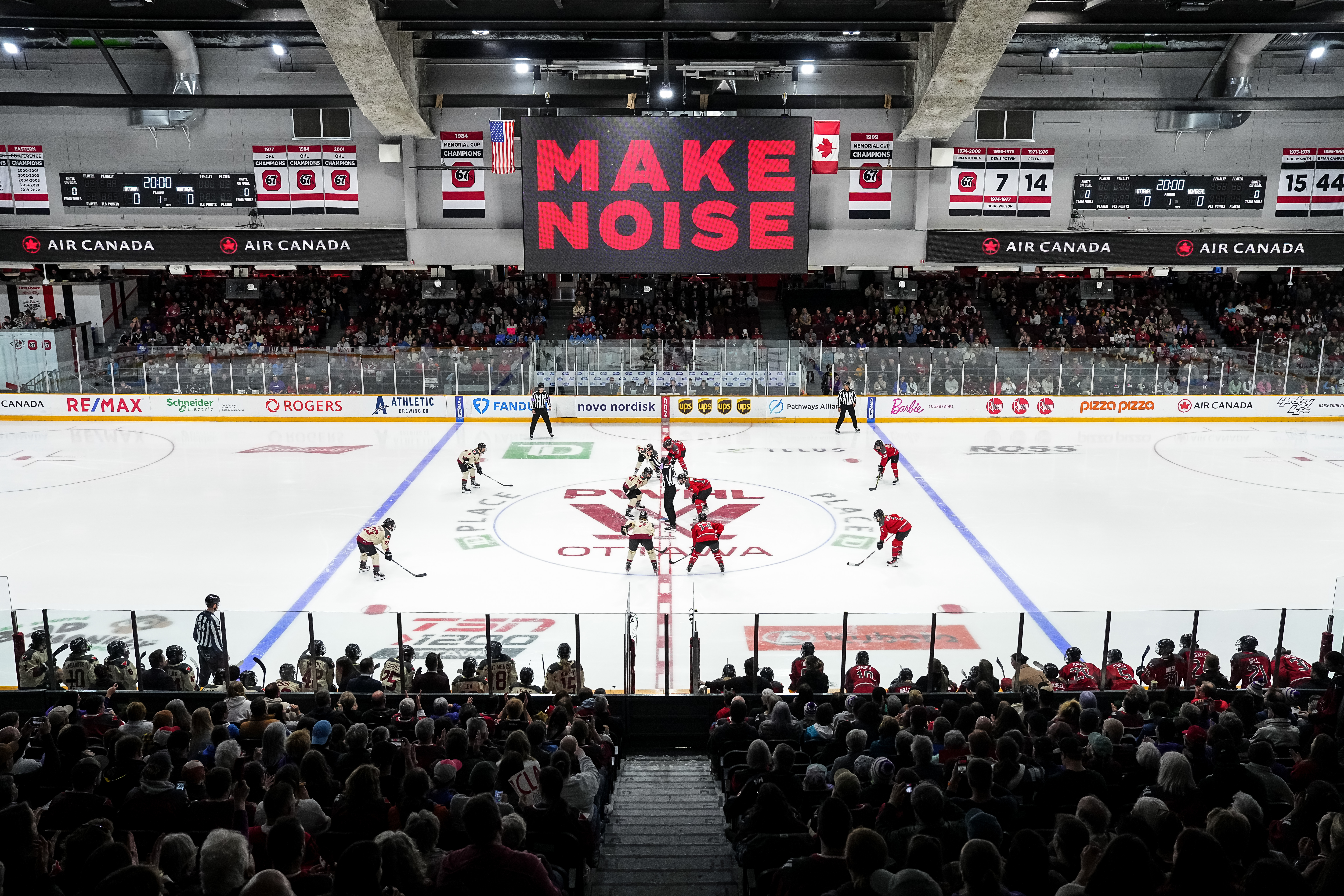 Photo @ Andrea Cardin / The Hockey News - Smaller Arena In The Future For PWHL Ottawa A Significant Concern