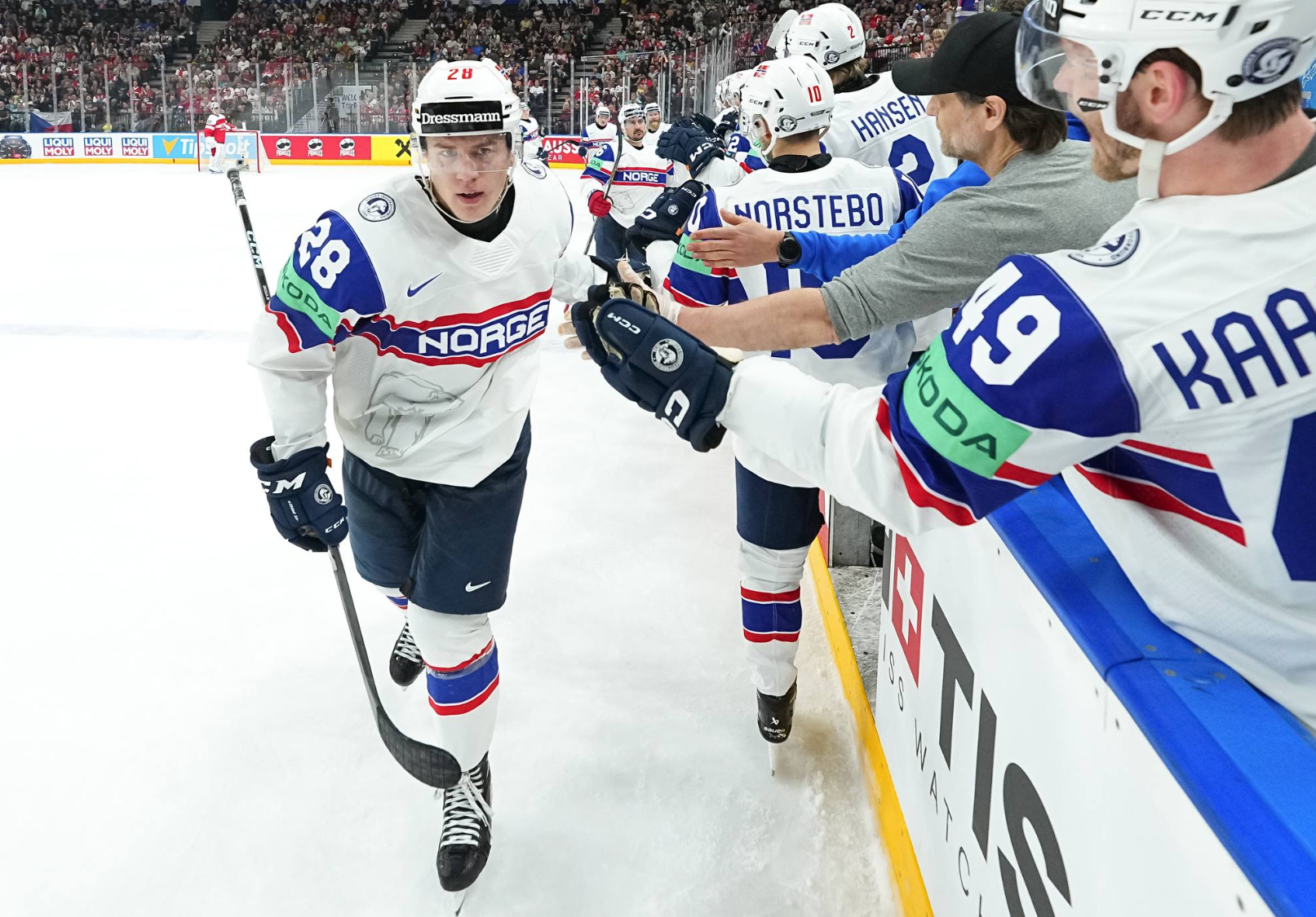 PHOTO CREDIT: INTERNATIONAL ICE HOCKEY FEDERATION / ANDREA CARDIN - Minnesota Wild 2024 NHL Draft Target: Michael Brandsegg-Nygard