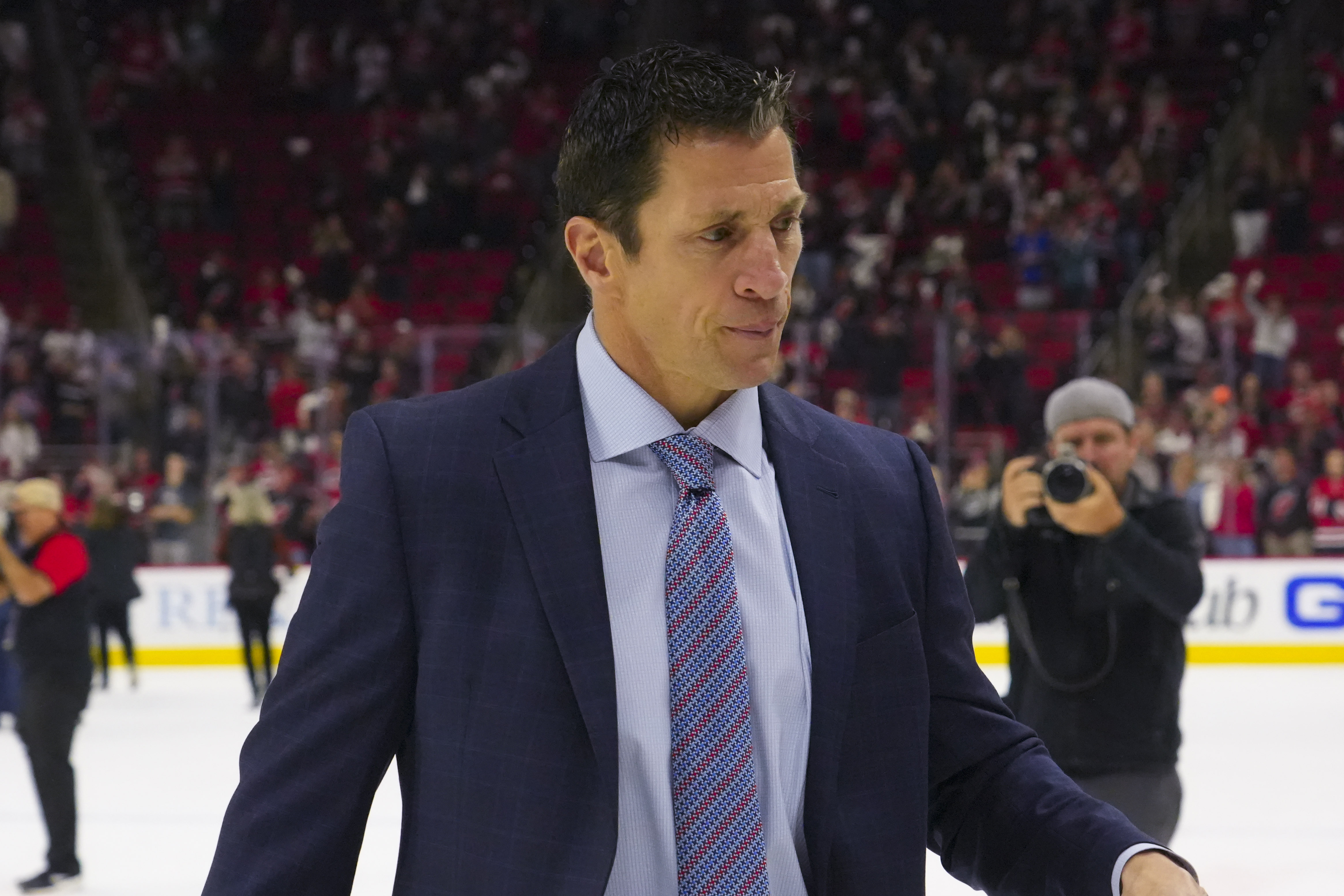 James Guillory-USA TODAY Sports - Cross Rod Brind'Amour's Name Off Kraken Coaching List