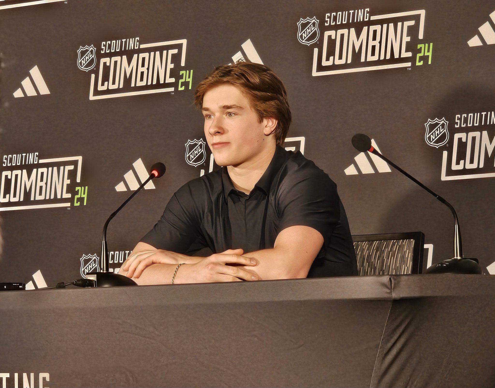 Credit: Michael Augello/The Hockey News - Macklin Celebrini Gives His EA Sports NHL Player Rating
