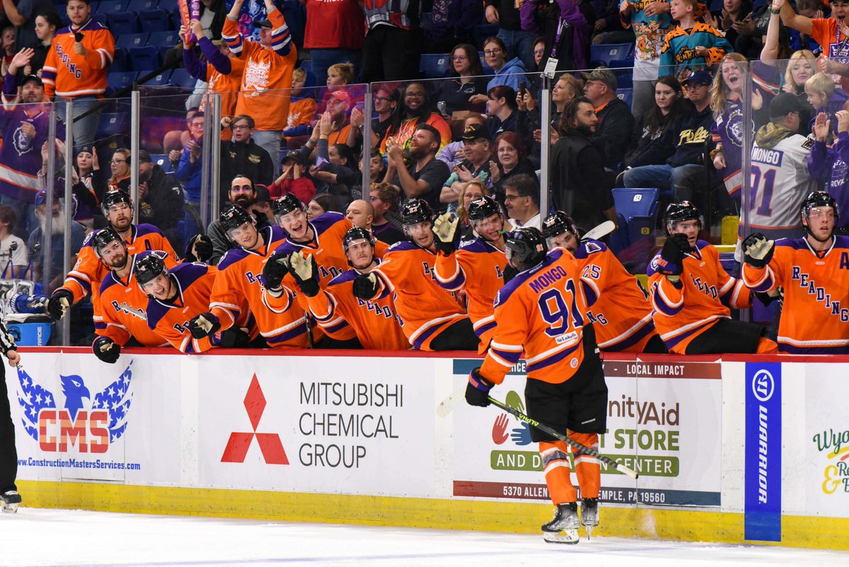 Photo courtesy of the Reading Royals - ECHL Announces 2024 Protected Lists For 27 Teams