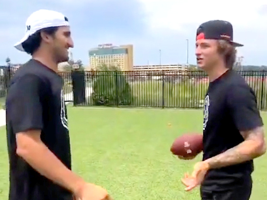 Bauer Screengrab - What Does Matty Beniers Know About Trevor Zegras That Others Don't?