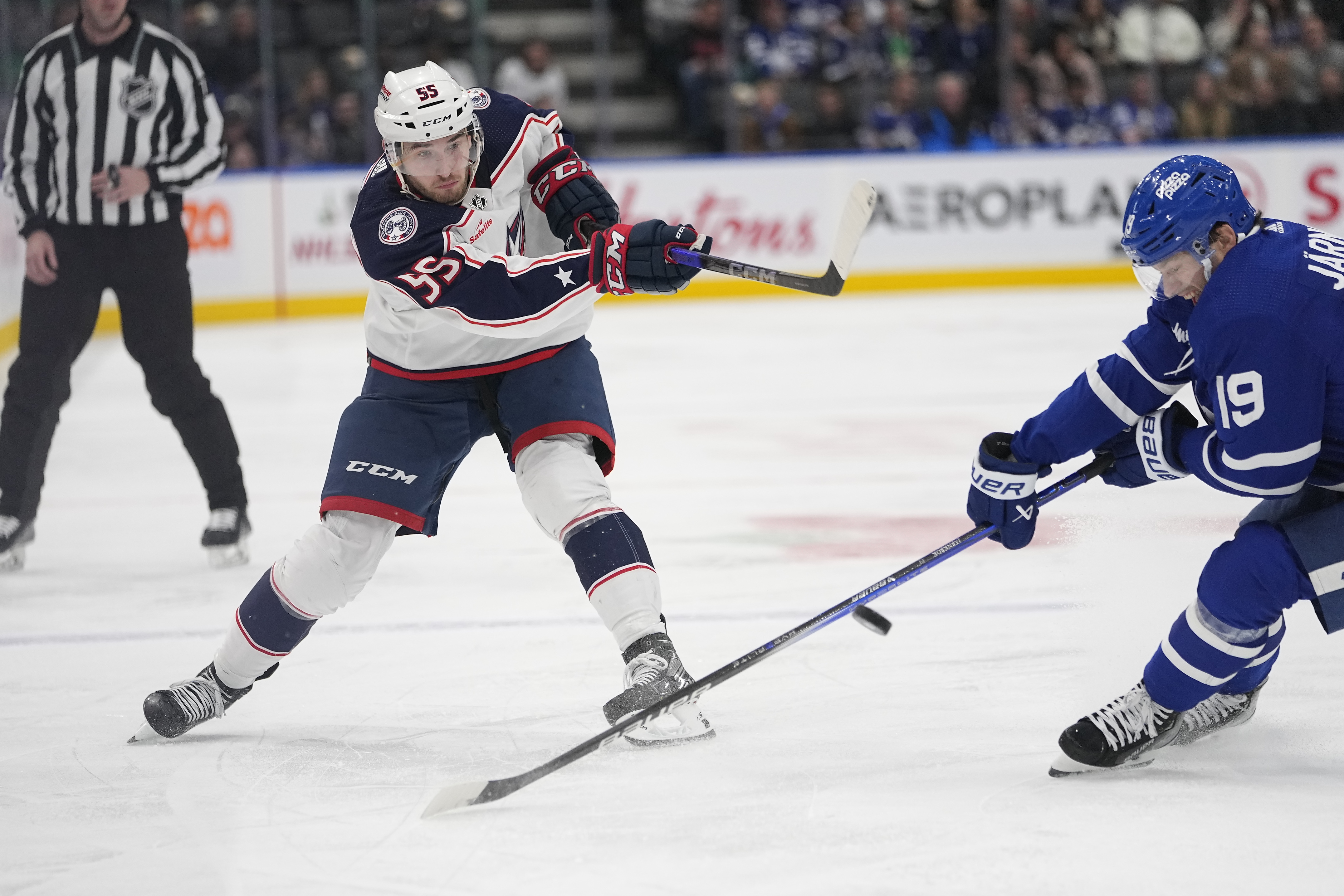 John E. Sokolowski-USA TODAY Sports - 55 Days Until Opening Night At Nationwide Arena: David Jiříček