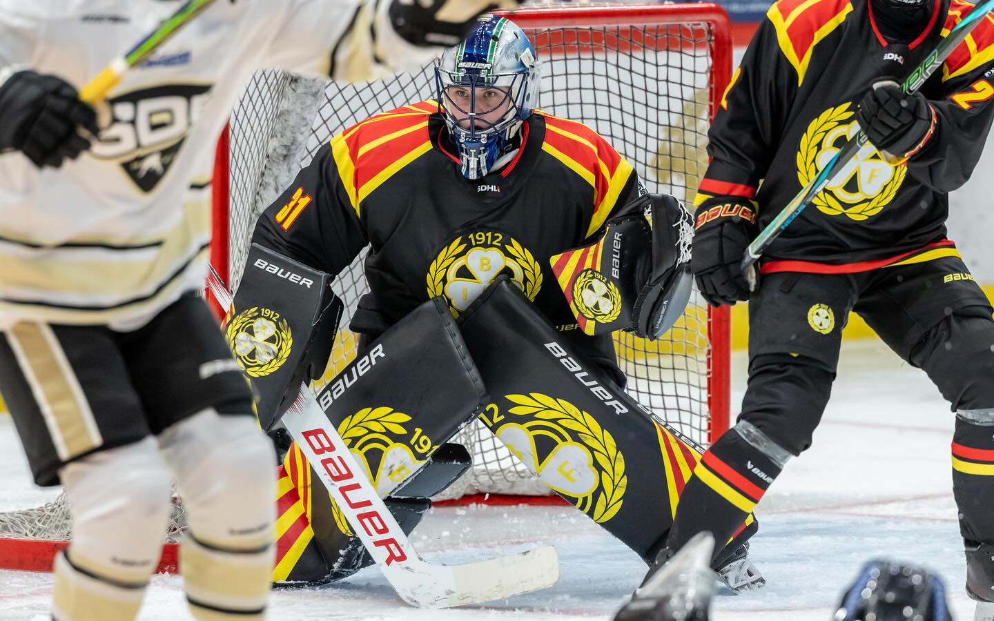 Photo @ Patric Gill / The Hockey News - Shiga Has Five Point Night, Goaltenders Shine in Busy Night of SDHL