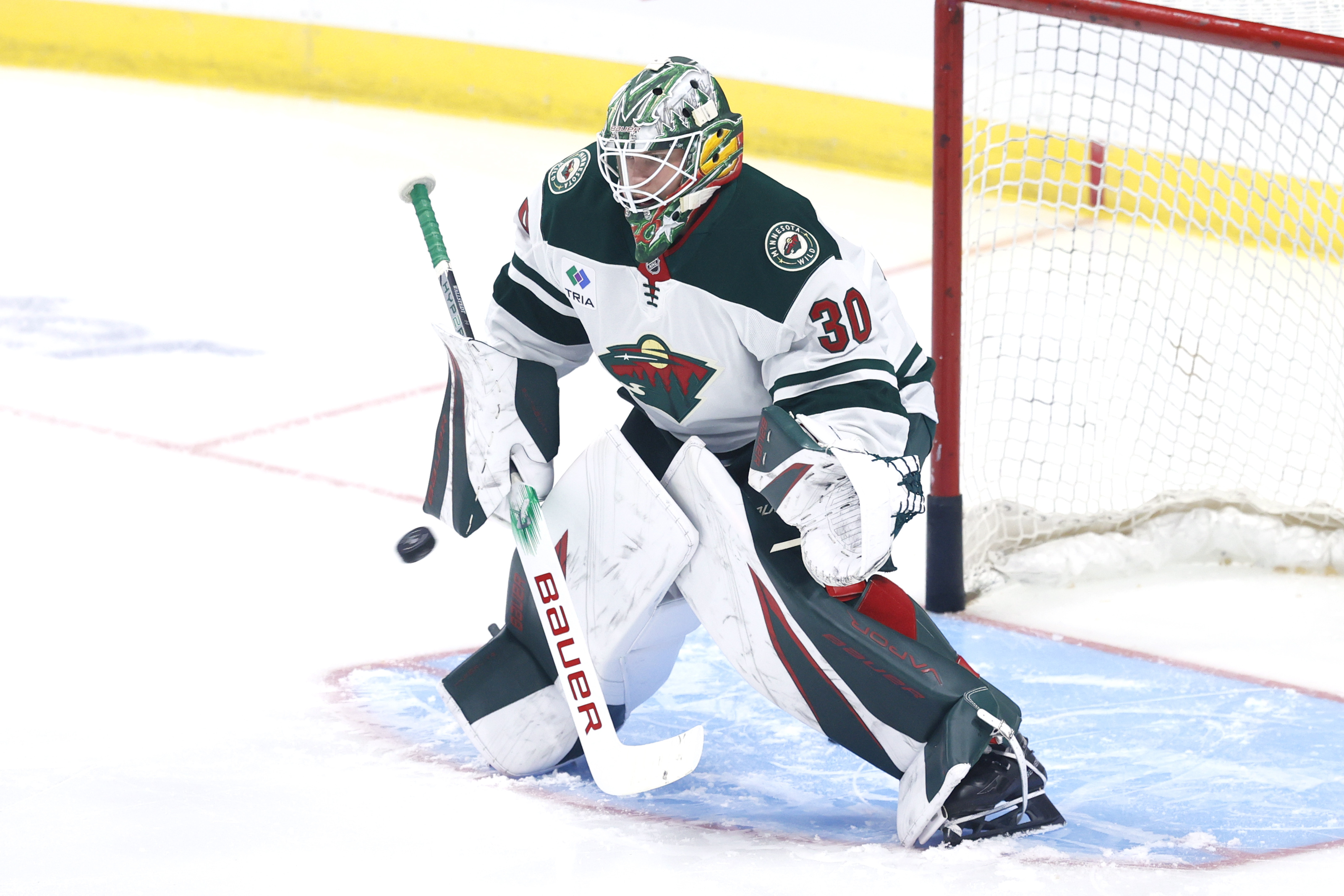 © James Carey Lauder-Imagn Images - Minnesota Wild Recall Daemon Hunt, Send Jesper Wallstedt To Iowa Wild