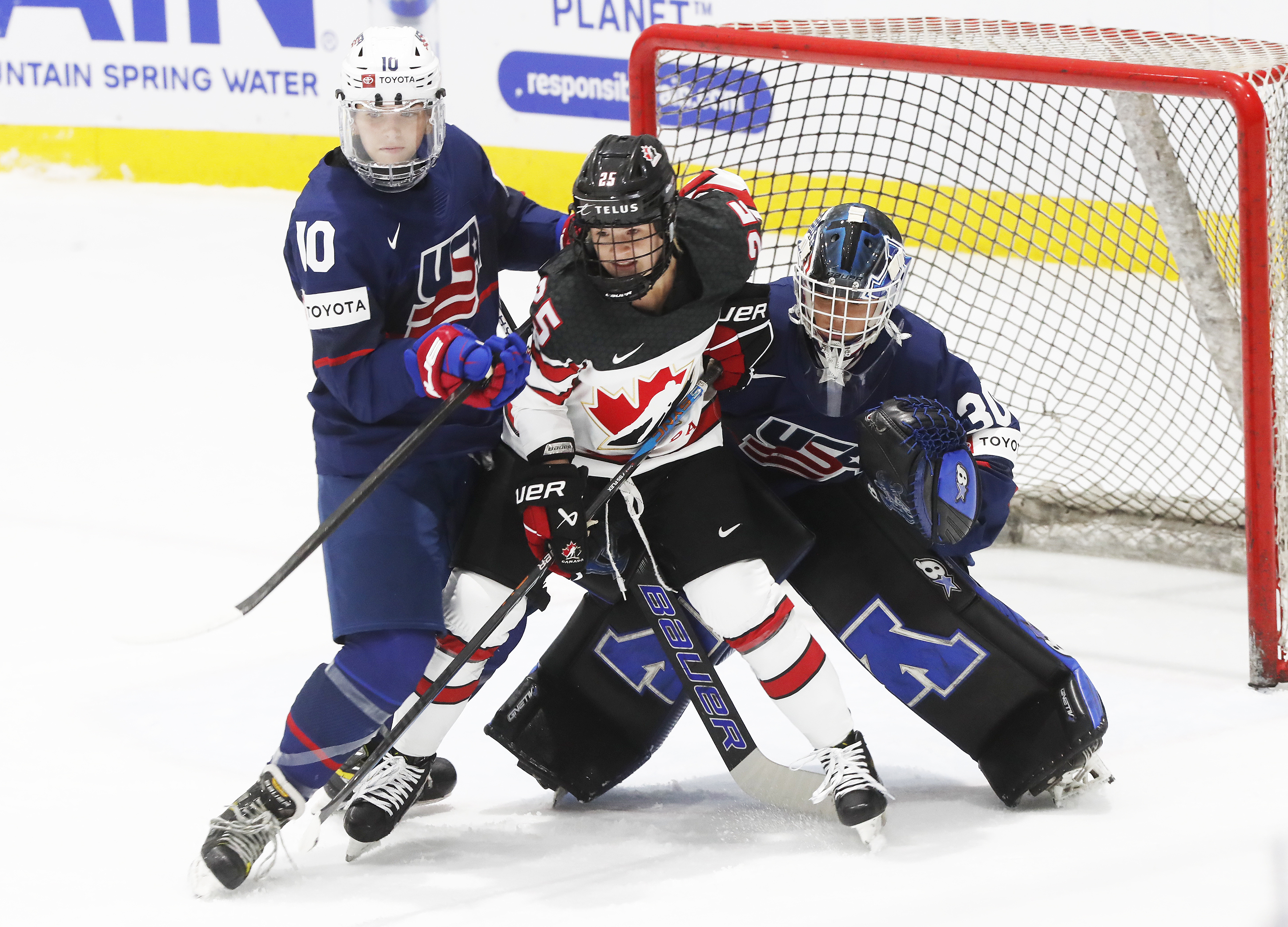 Photo by USA Hockey - Three Stars From Day One Of The U-18 Select Series, Canada Dominates