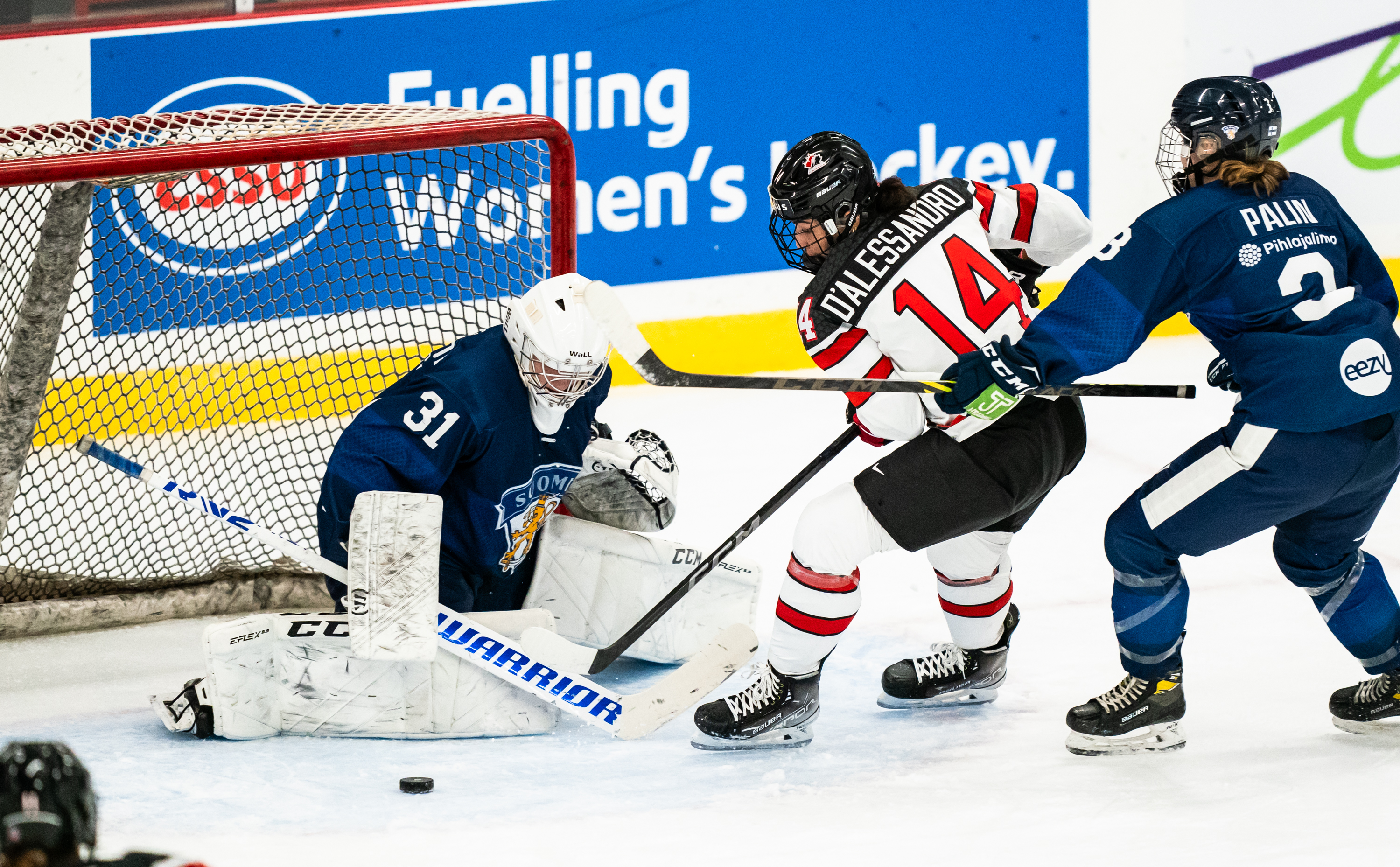 Photo by Dave Holland / Hockey Canada Images - Sienna D'Alessandro Went From Cut To Clutch Overnight