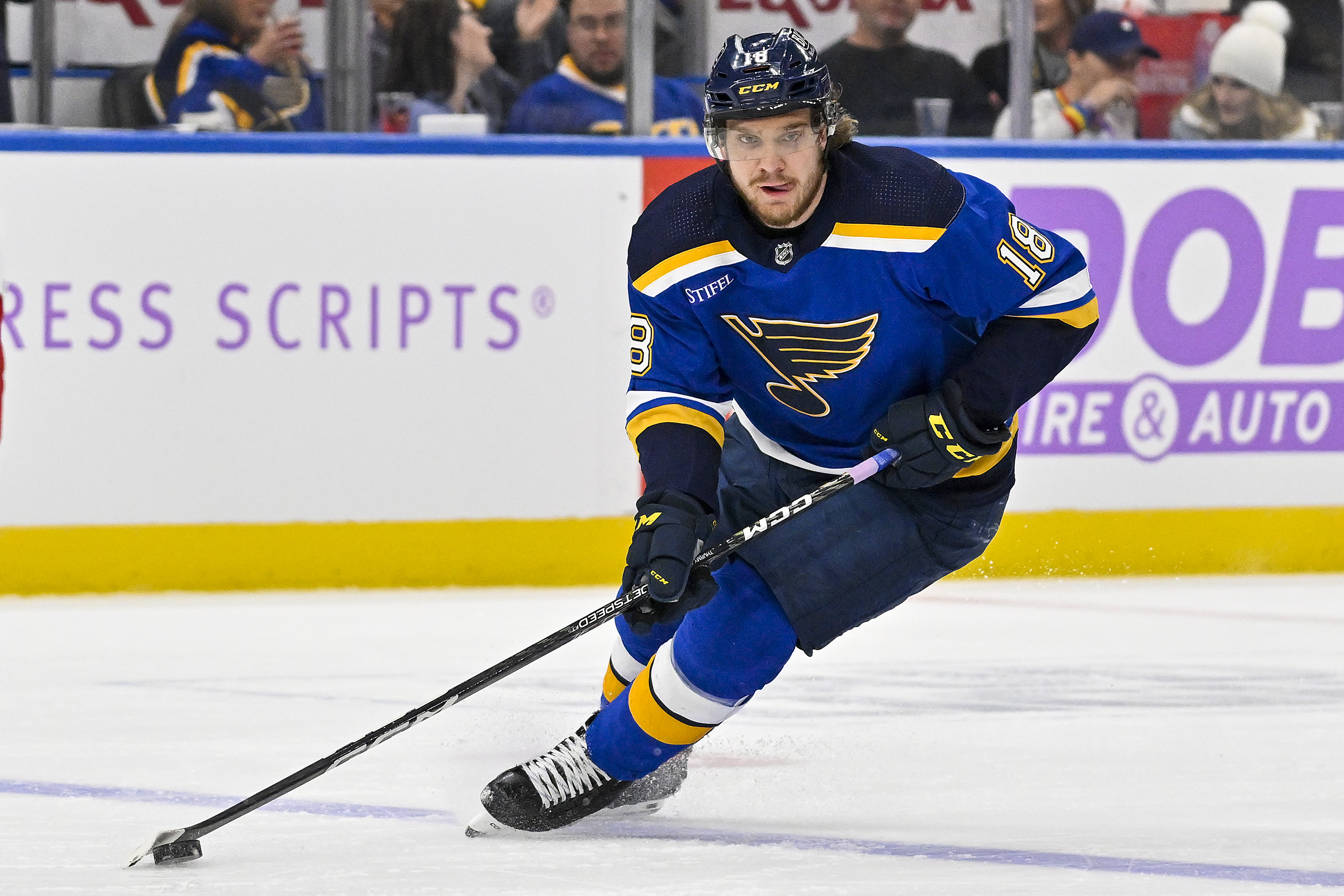 Jeff Curry-USA TODAY Sports - 2023-24 Fantasy Hockey Preview: St. Louis Blues
