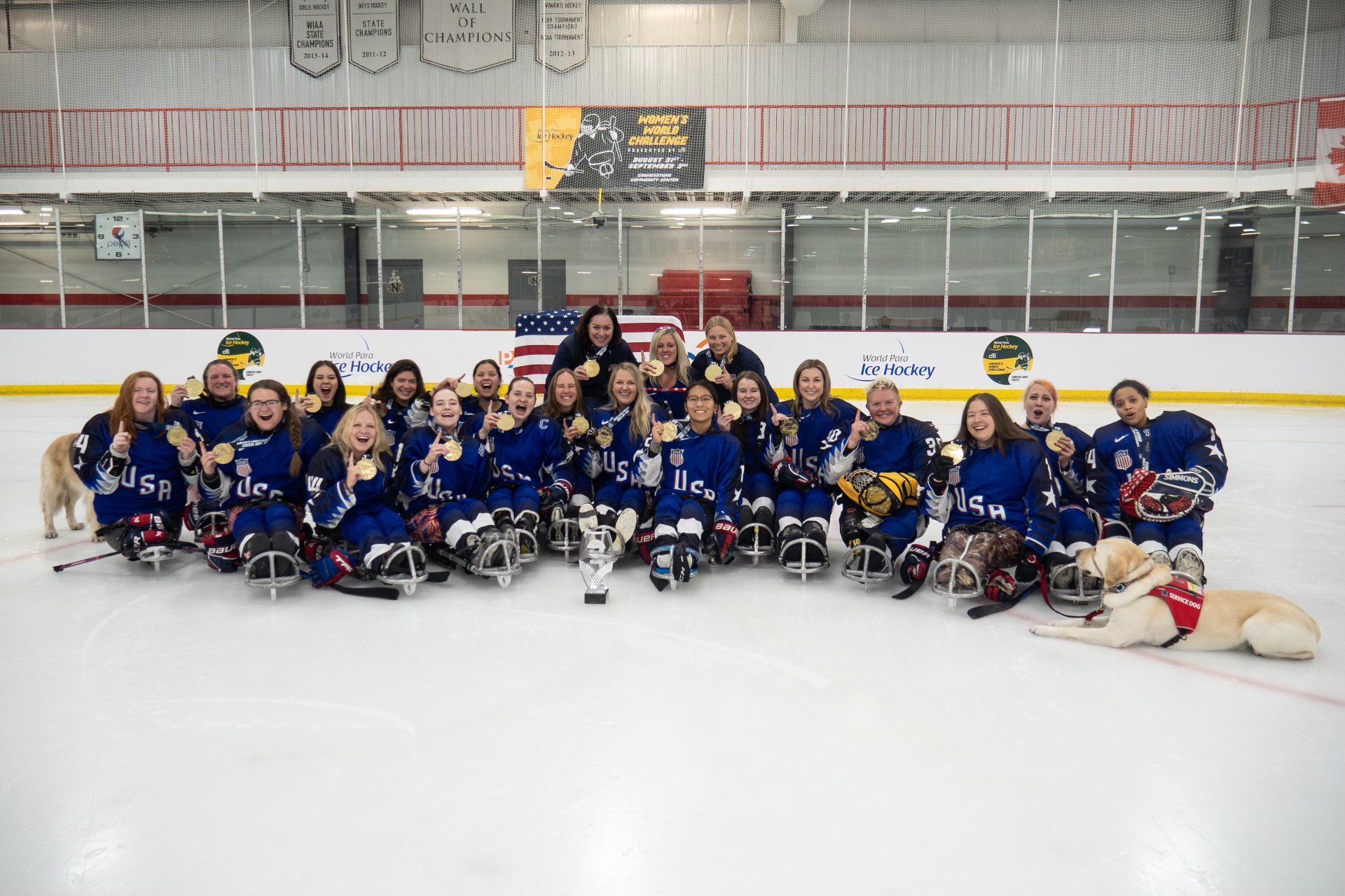 USA Hockey - USA Wins Gold At Women's Para Ice Hockey World Challenge