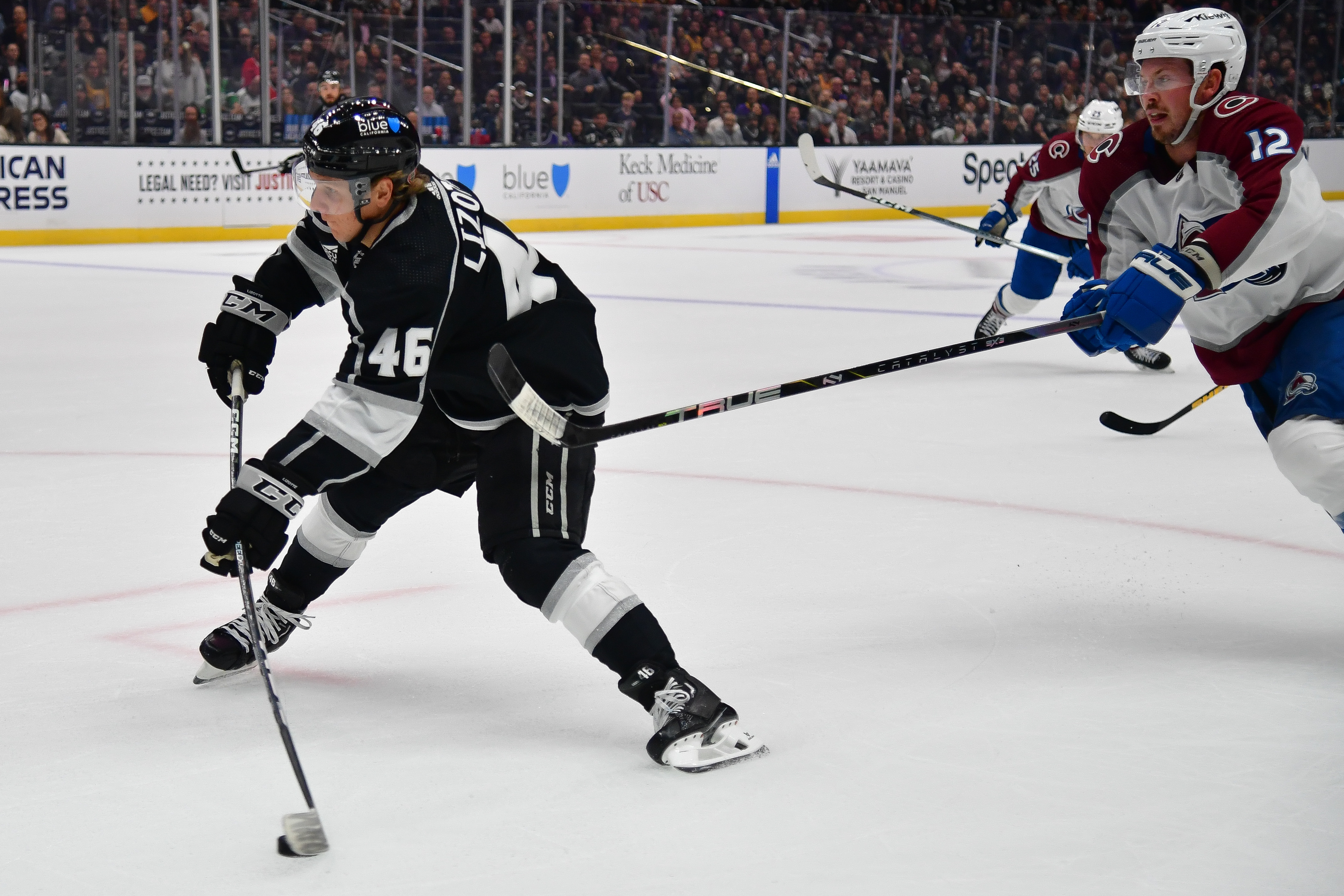 © Gary A. Vasquez-USA TODAY Sports - Kings Lizotte Continues to Earn His Spot on The Roster