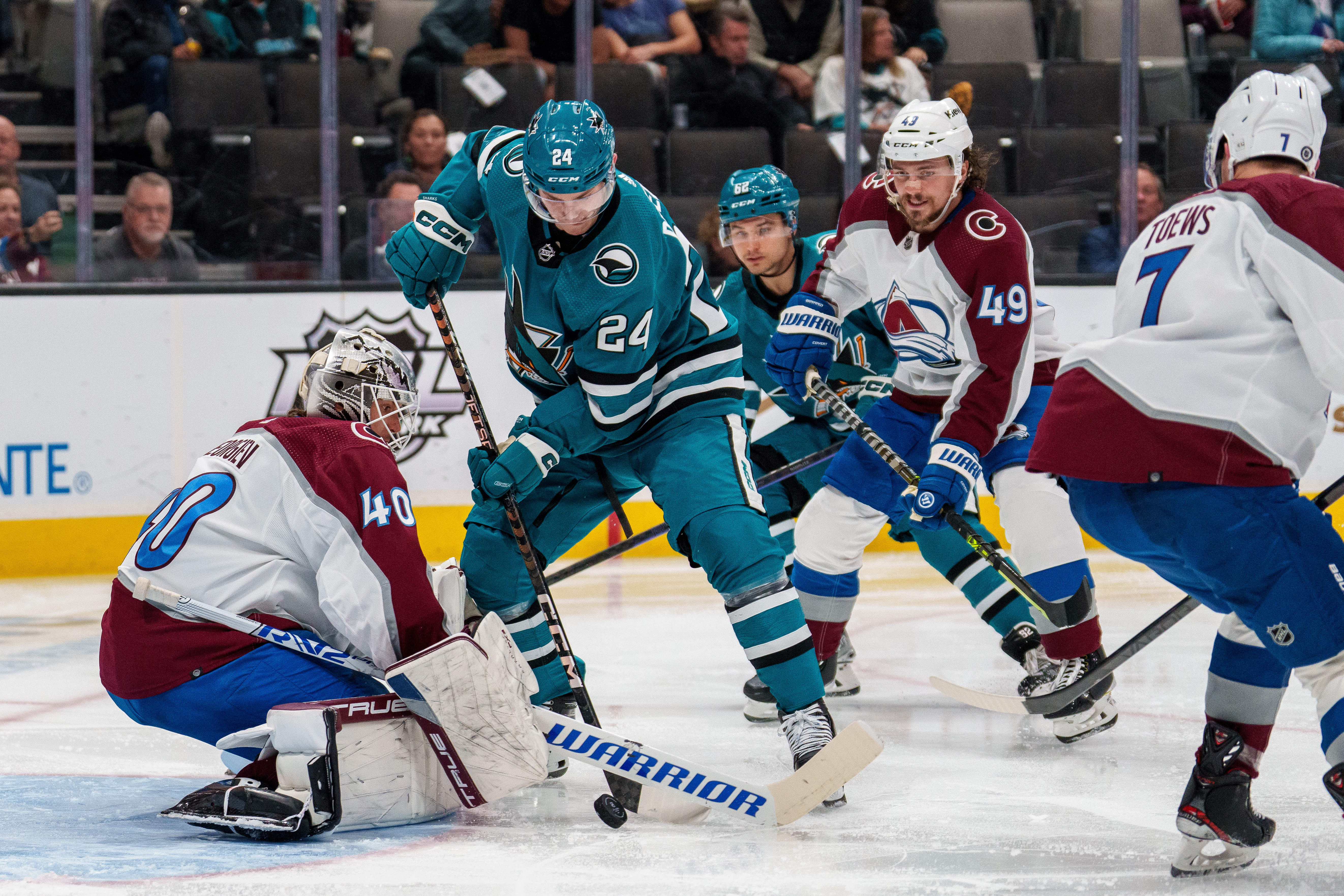 Neville E. Guard-USA TODAY Sports - Pregame Preview #2: Sharks Must Slow Down Avalanche