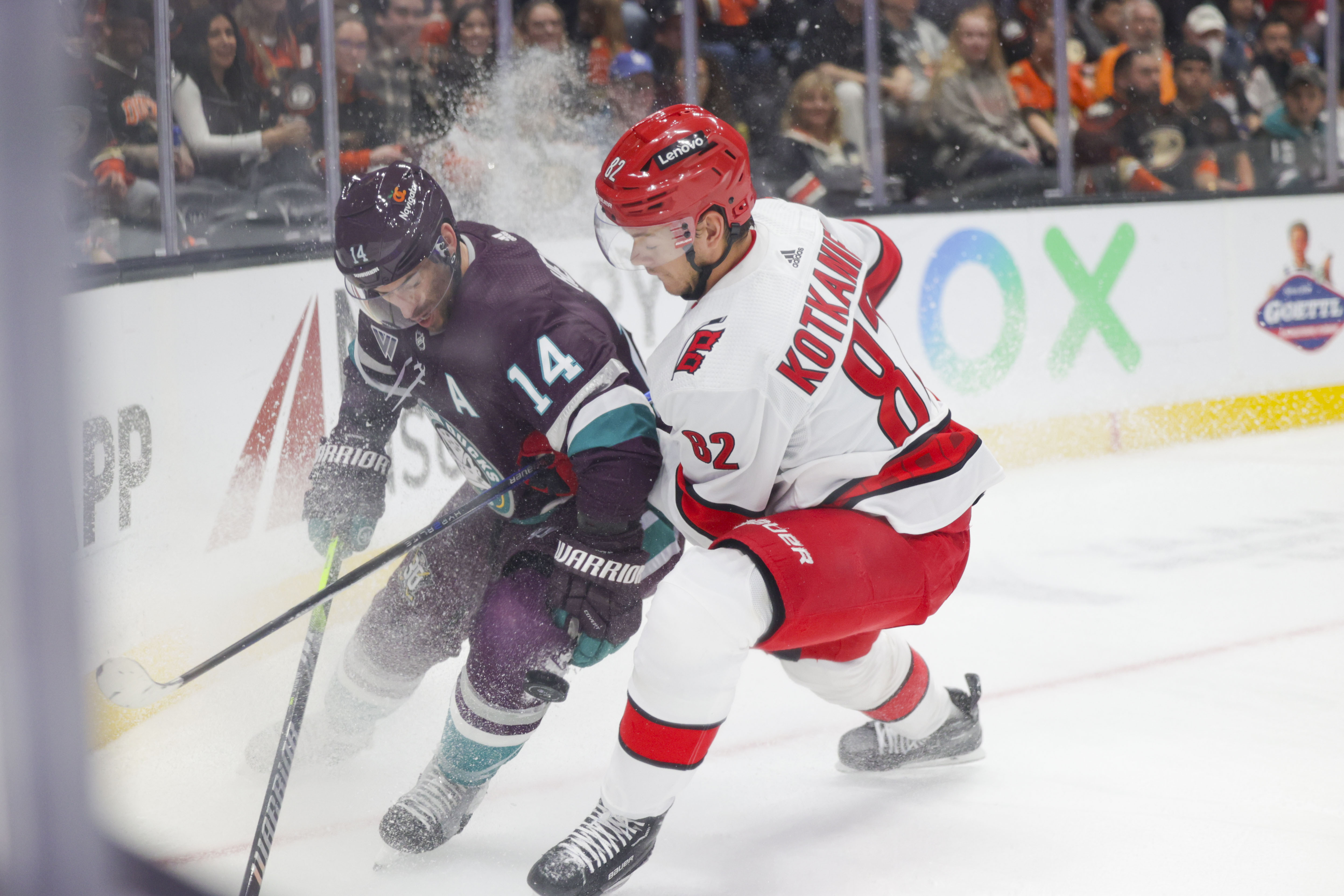 © Yannick Peterhans-USA TODAY Sports - Poor Start Seals Carolina's Fate in Anaheim