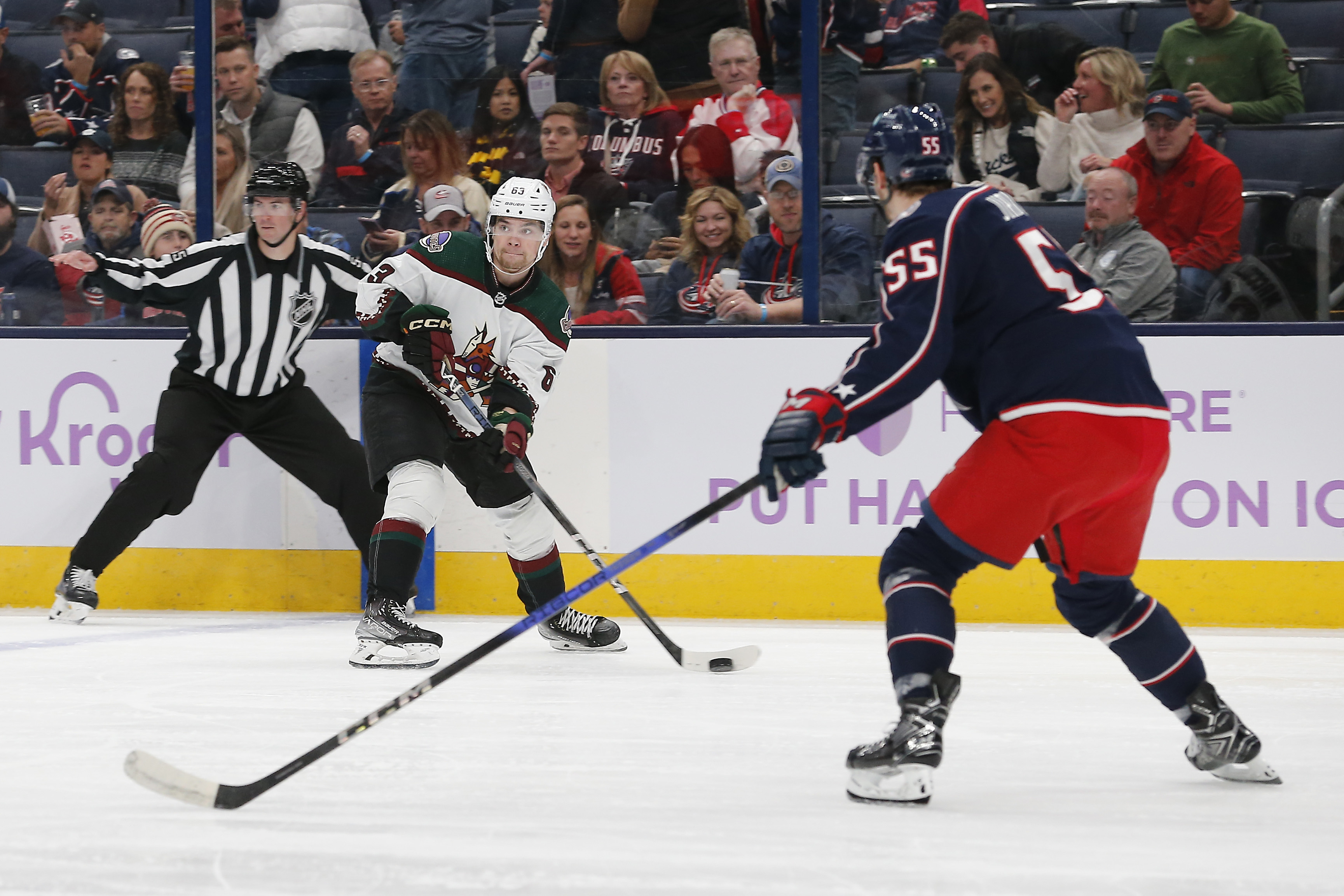 Russell LaBounty-USA TODAY Sports - Matias Maccelli is 'Ok' Following Face Injury