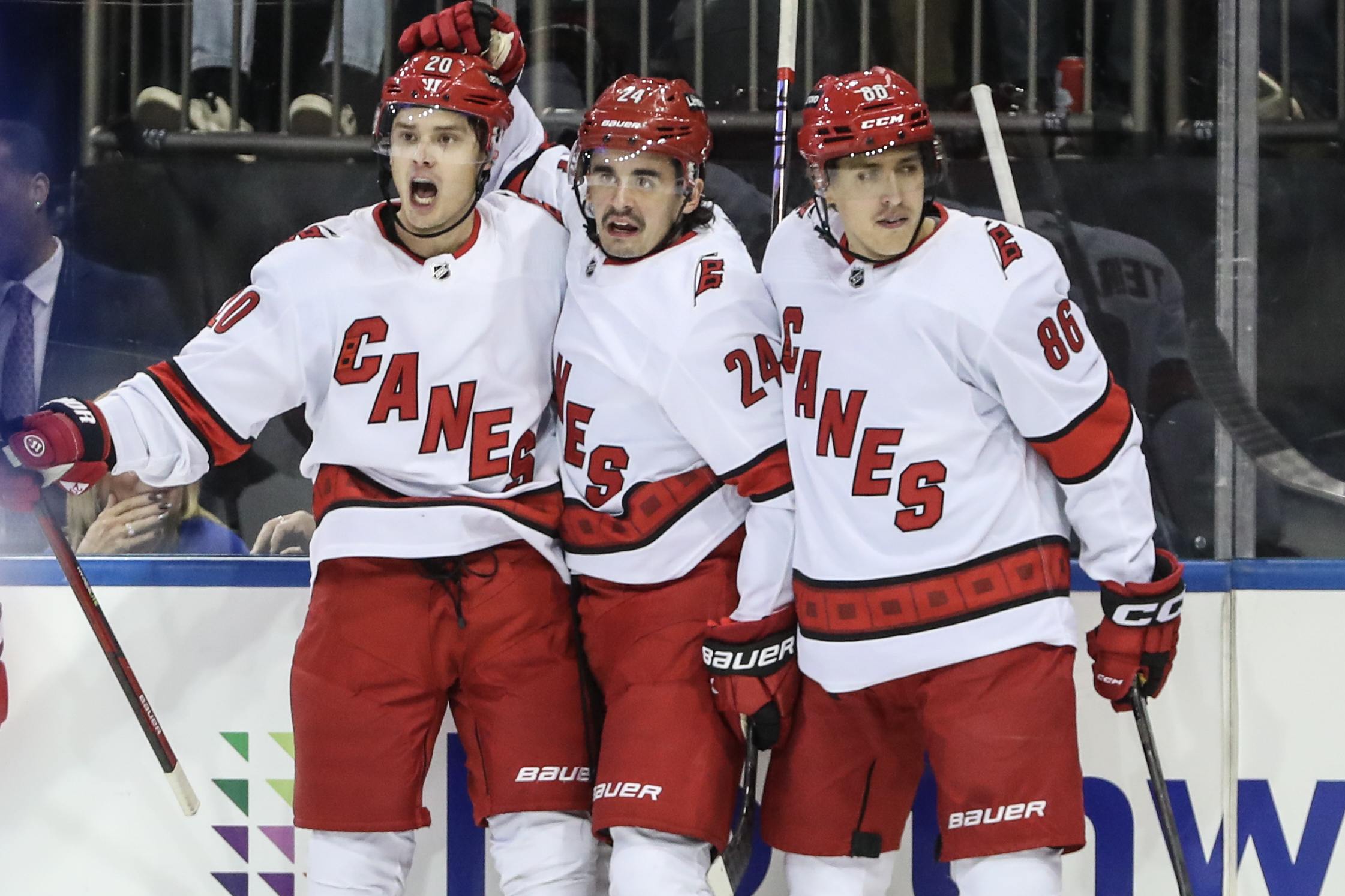 © Wendell Cruz-USA TODAY Sports - Carolina Hurricanes Testing Out New Line Combinations at Practice Before Game with Pittsburgh Penguins