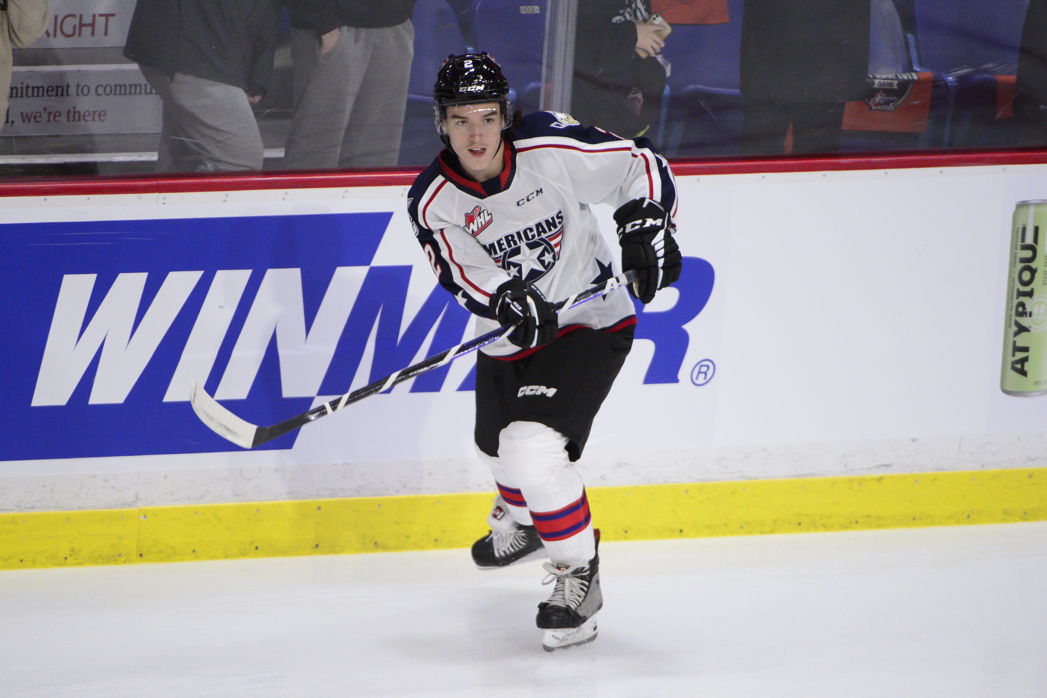 Photo by Anne-Marie Sorvin-USA TODAY Sports - Tri-City Americans' Lukas Dragicevic Proud To Be A Kraken