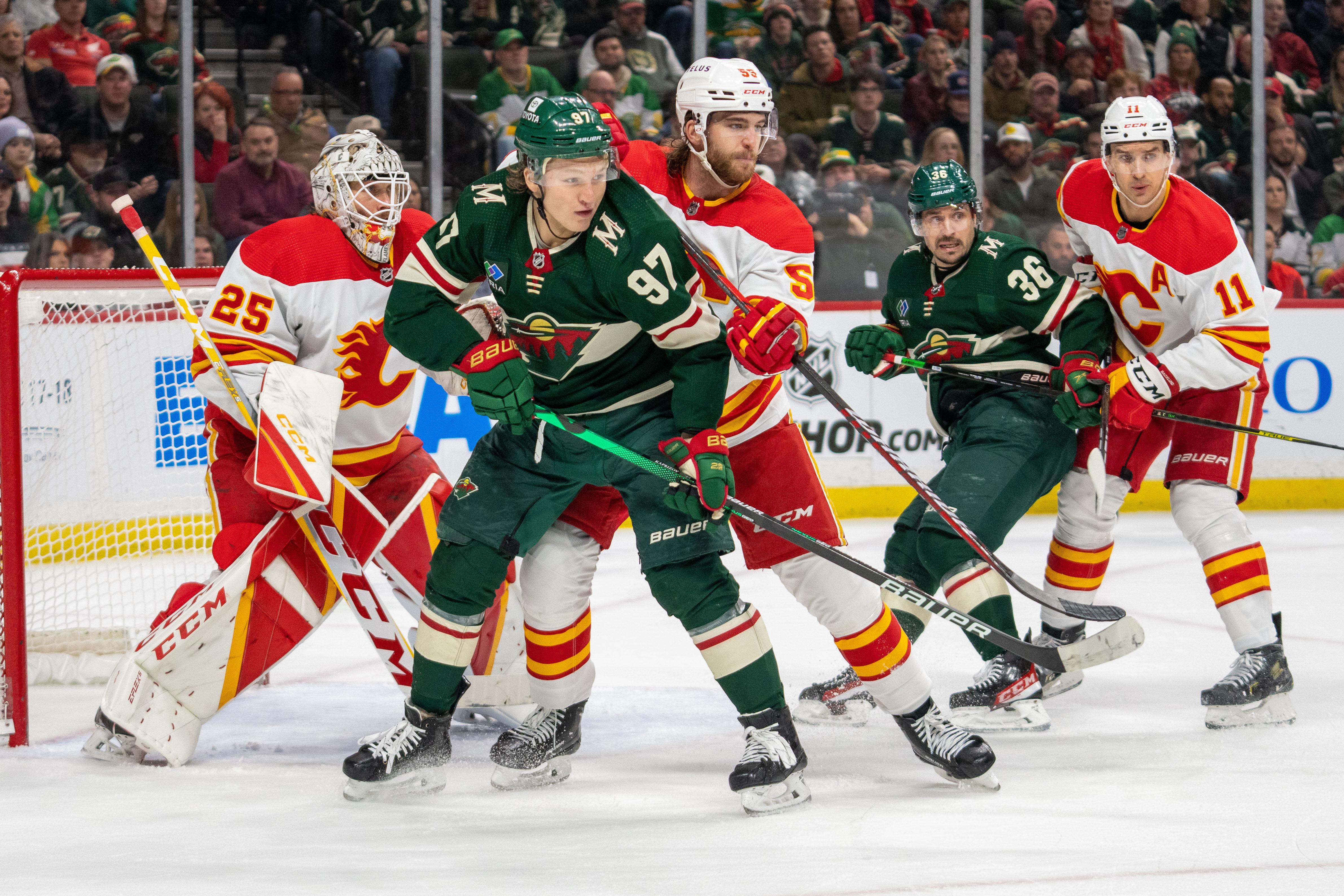 Matt Blewett-USA TODAY Sports - The Calgary Flames' week ahead: Second half of their homestand features Minnesota, Carolina and New Jersey