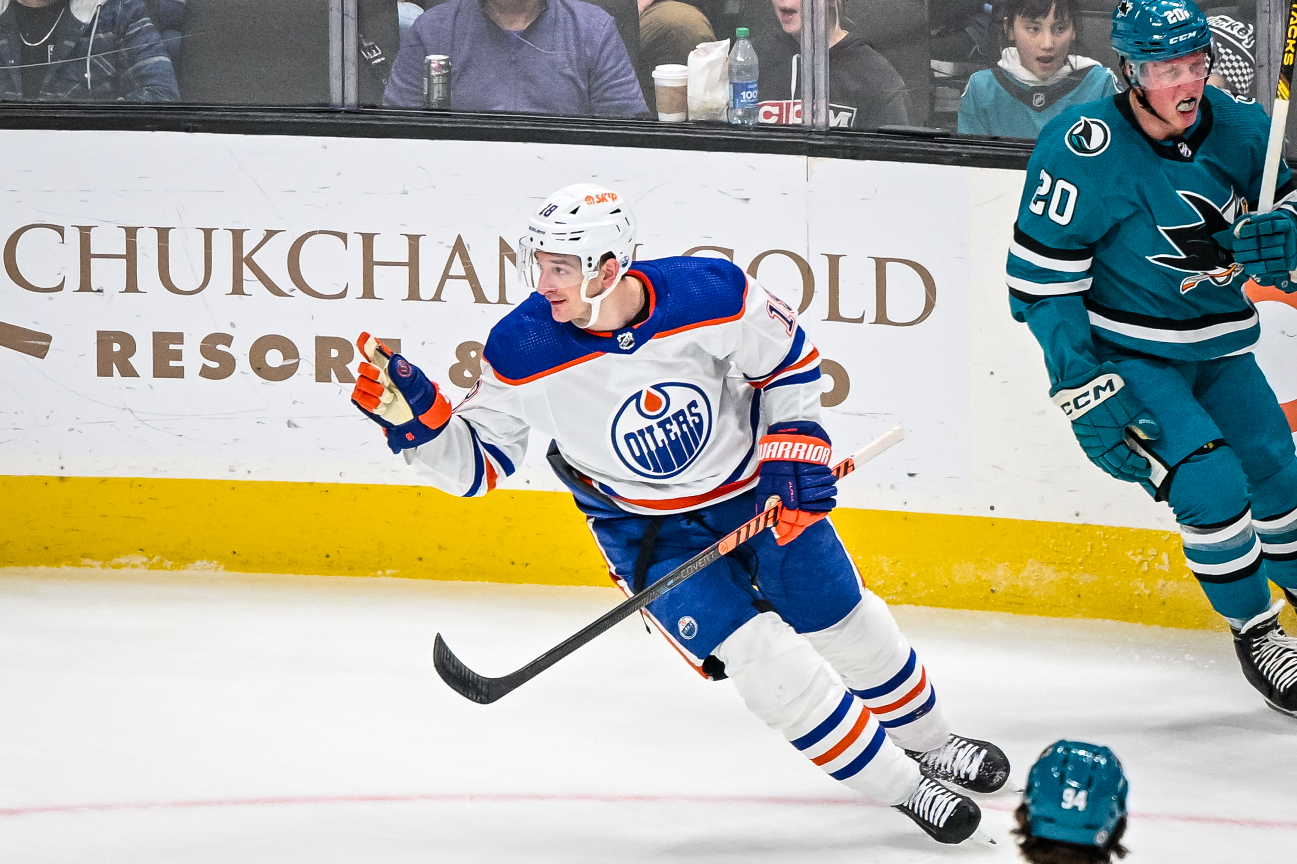 Dean Tait - Hockey Shots - Oilers Obliterate Sharks; Edmonton Wins 5-0