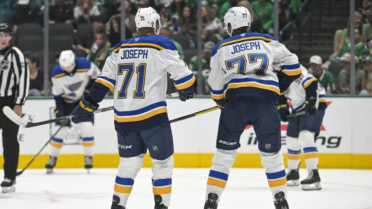 St. Louis Blues - Joseph Brothers Add New Memory As Teammates With St. Louis Blues
