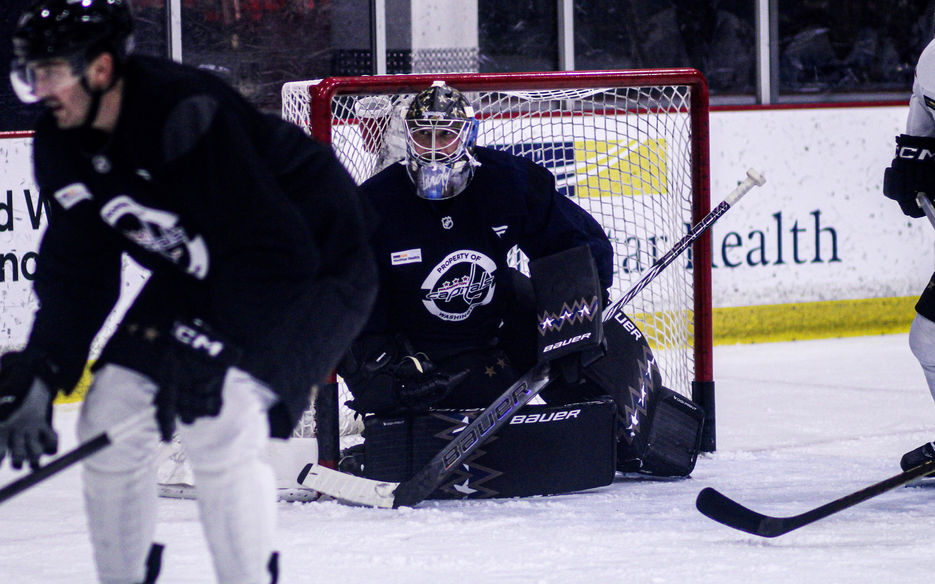 Sammi Silber - The Hockey News - Capitals Debut Screamin' Eagle Gear, Lindgren & Thompson Break In New Setups