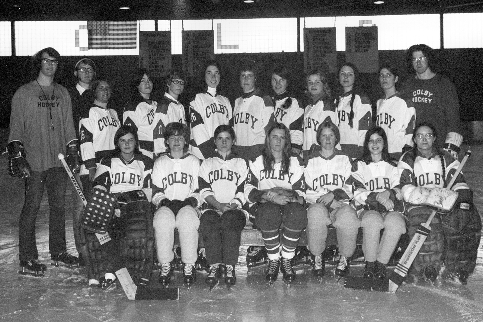 Photo @ Colby College - From 1933 To 1973, Maine's Women's Hockey History Was Rooted In Waterville