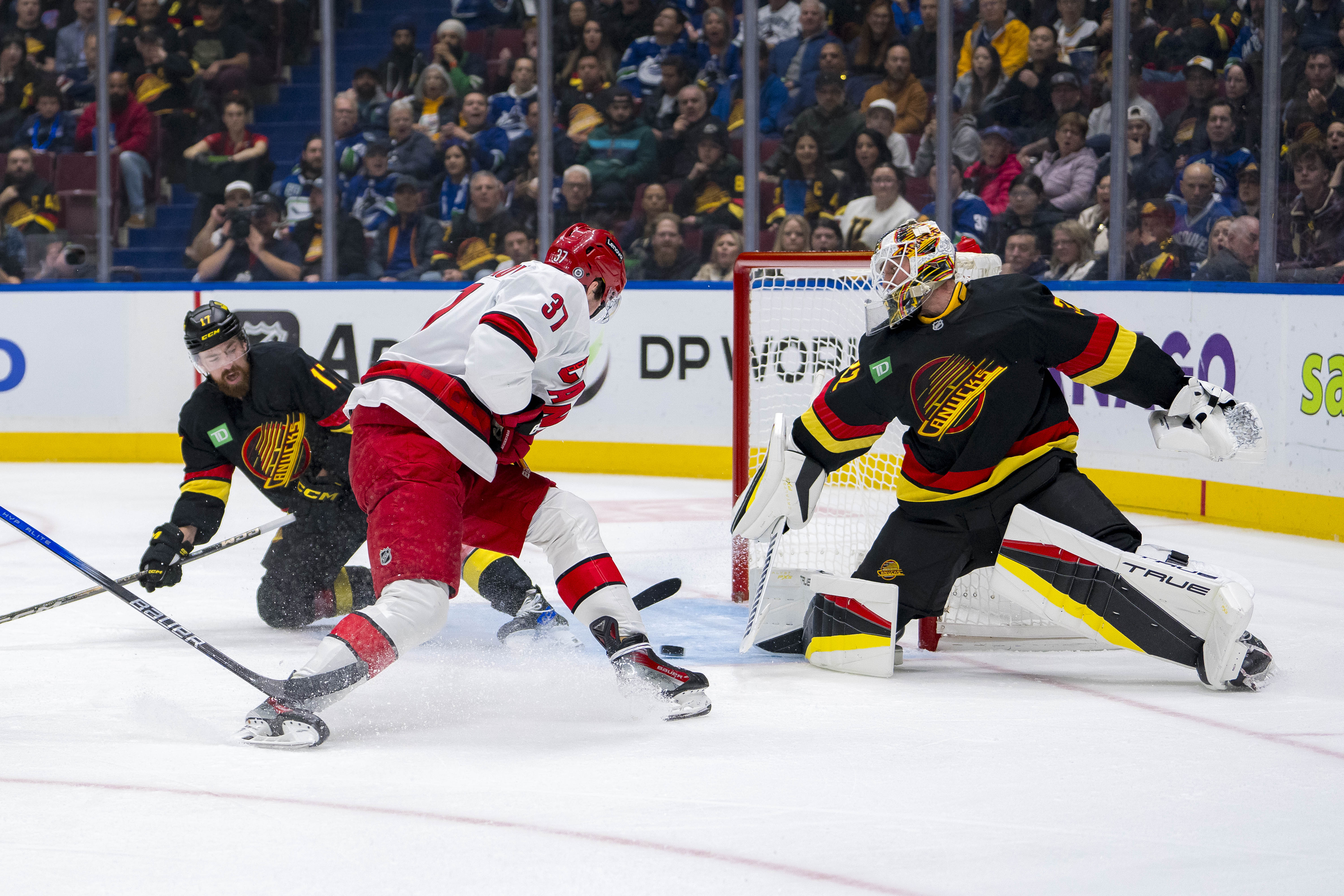 Photo by Bob Frid-Imagn Images - The Stats Behind Game #8: Hurricanes 4, Canucks 3 (OT)