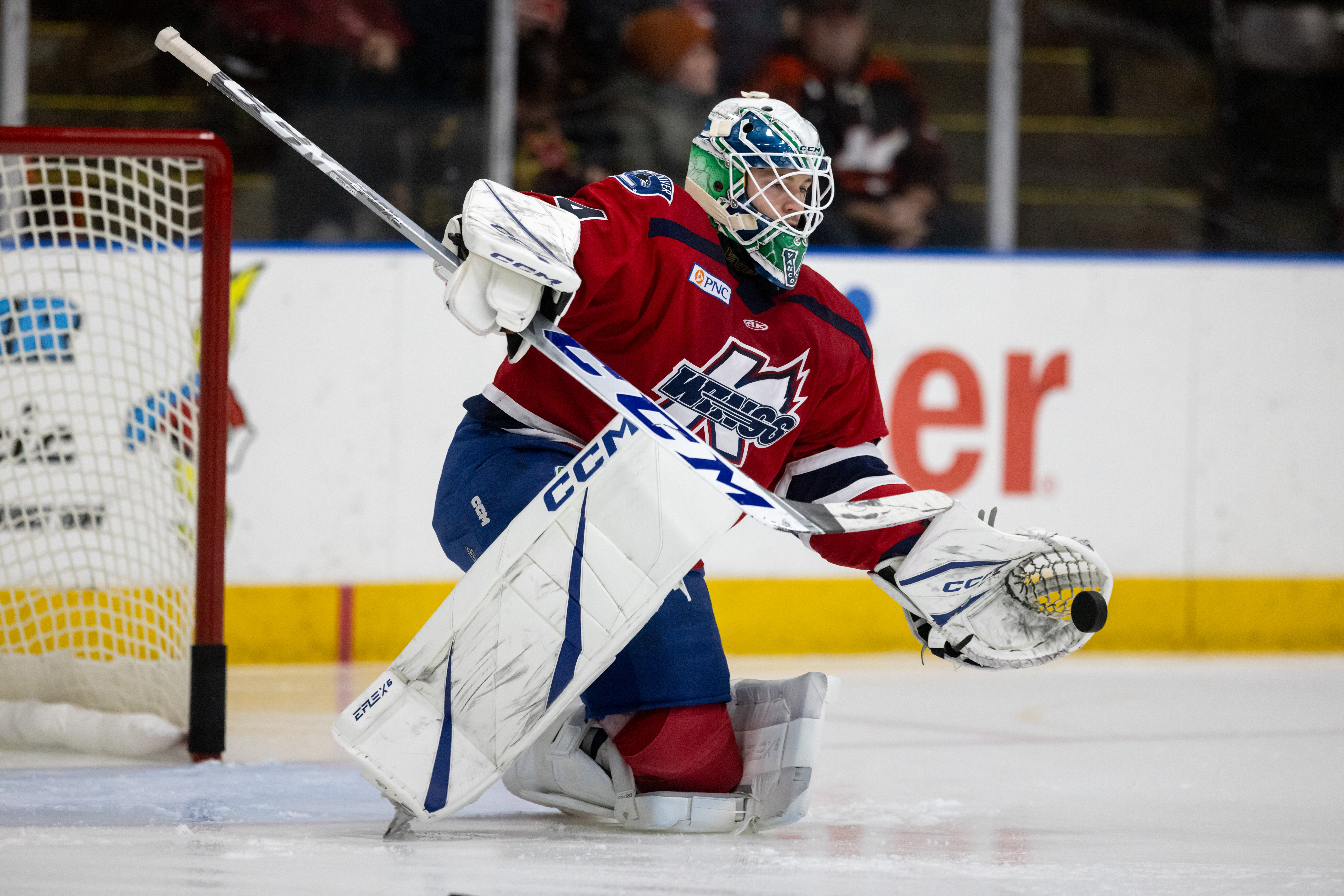 Lemieux Dazzles, K-Wings Remain Perfect With Win Over Indy