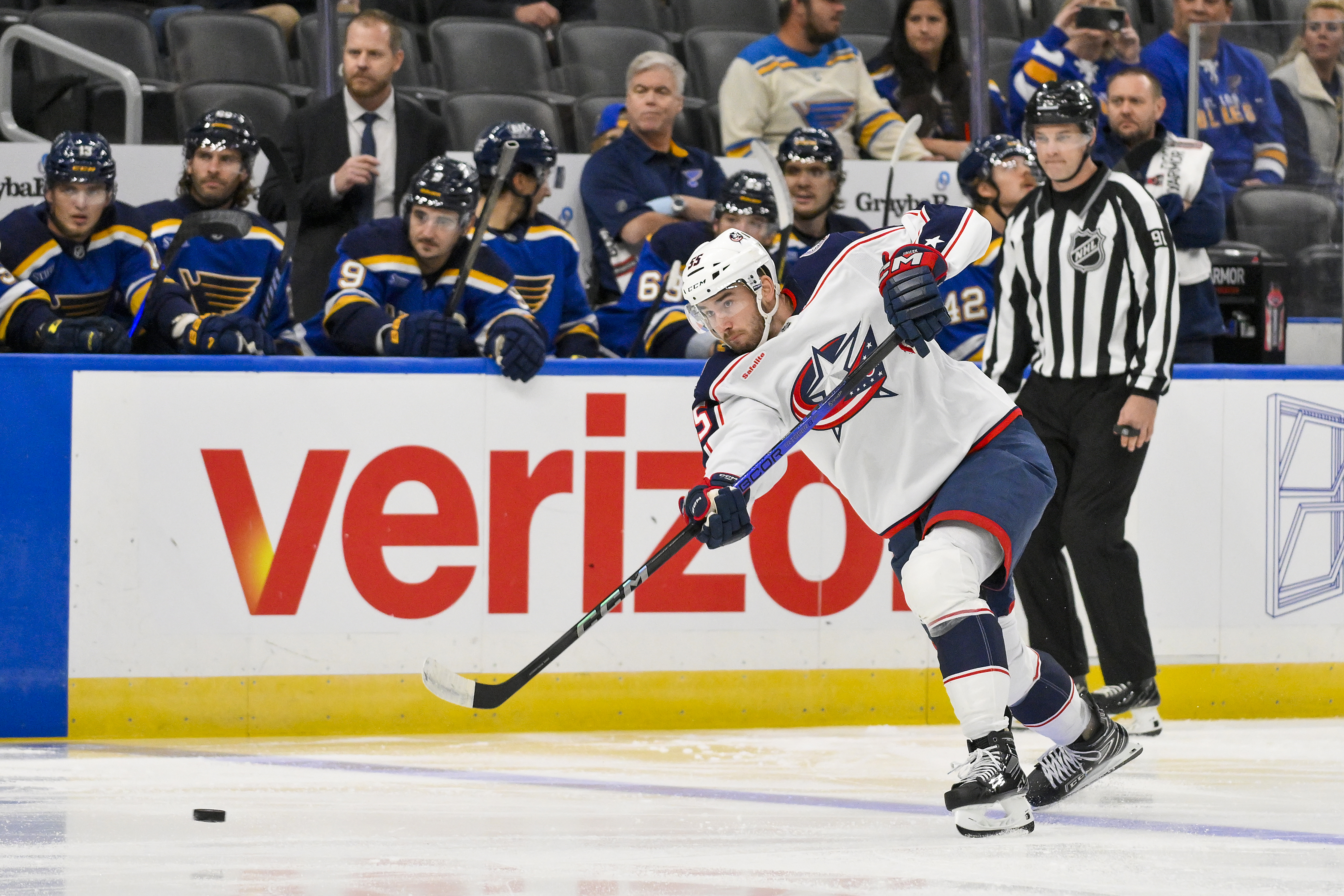 © Jeff Curry-Imagn Images - Blue Jackets Listening To Offers On Defence Prospect