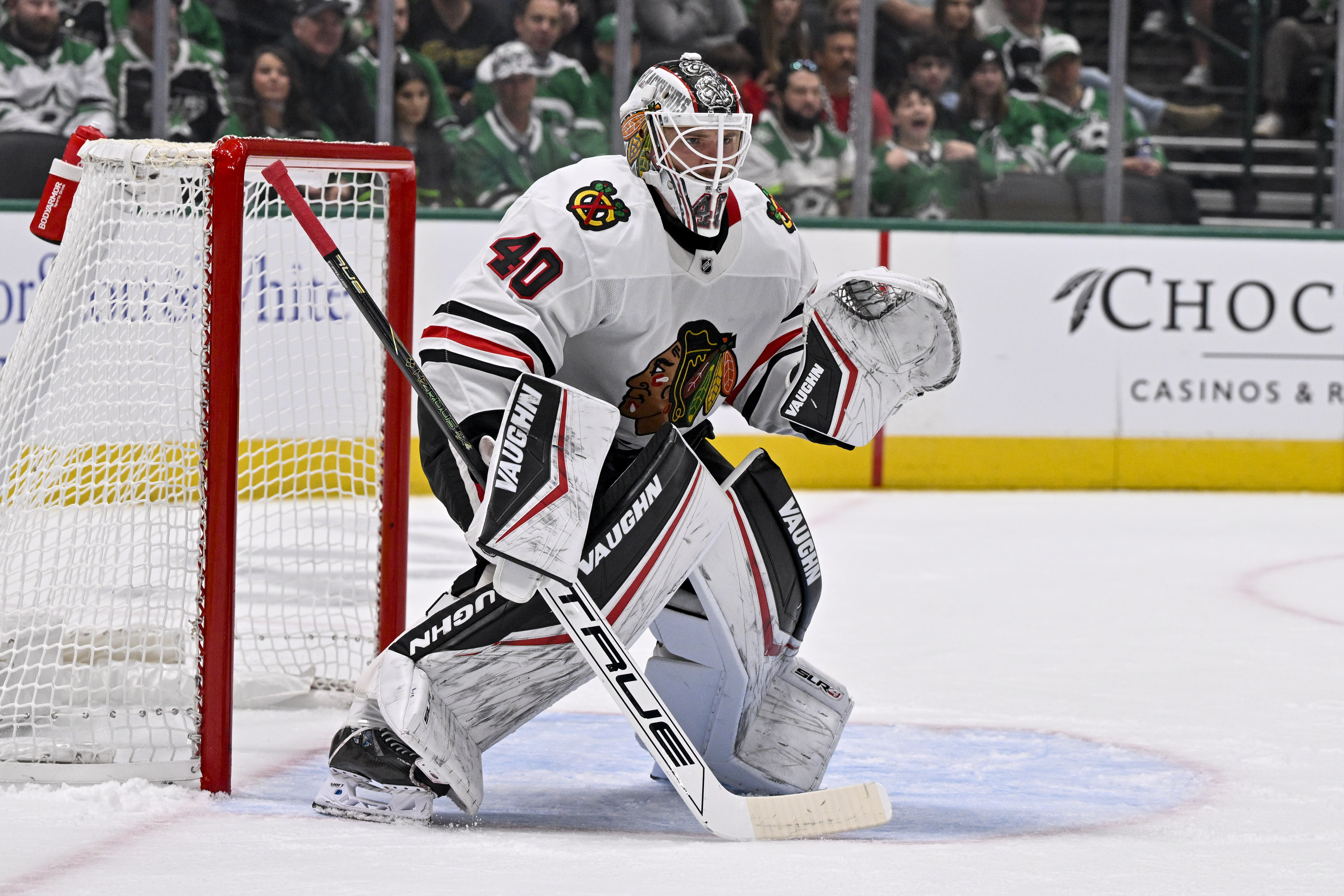 Blackhawks' Soderblom On Wrong Side of Unfortunate Goalie Stats